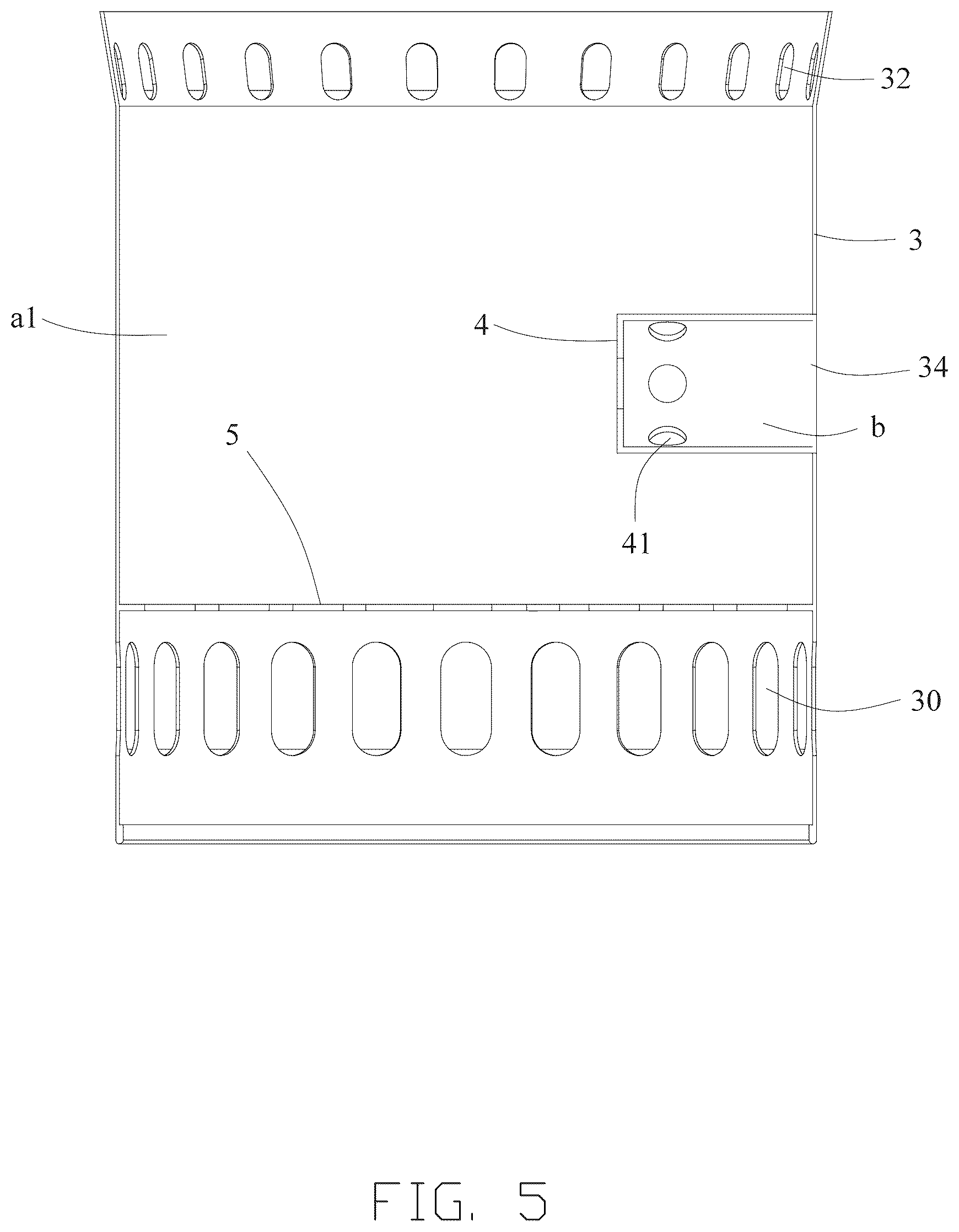 Patent US12339008 Figure 5 – Stove and stove system capable of controlling flame shape