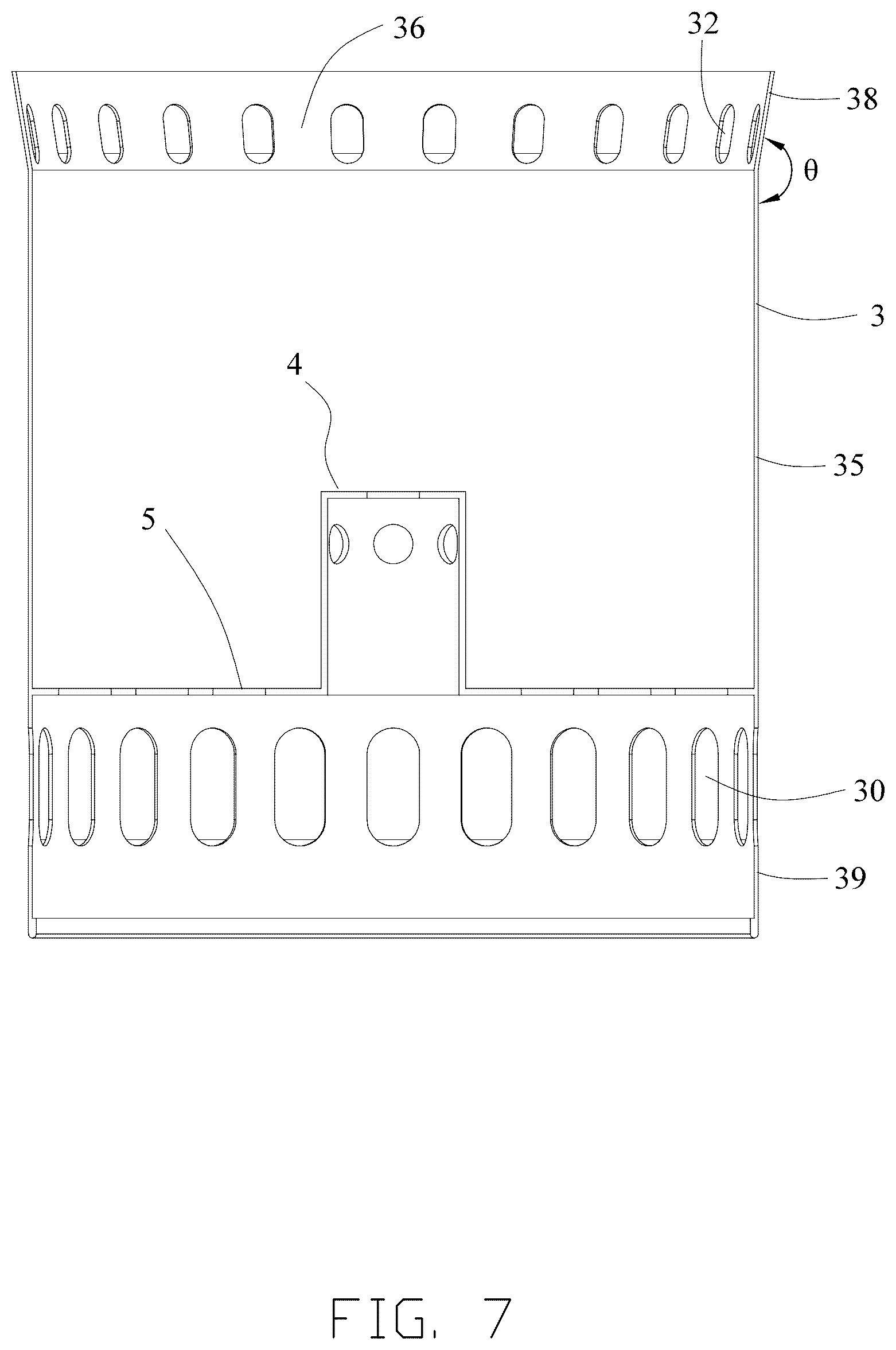 Patent US12339008 Figure 7 – Stove and stove system capable of controlling flame shape