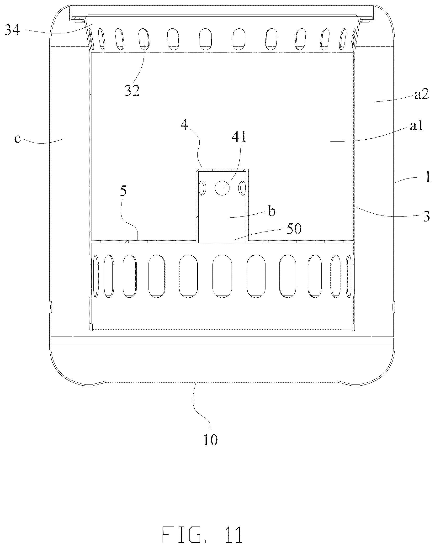 Patent US12339008 Figure 11 – Stove and stove system capable of controlling flame shape