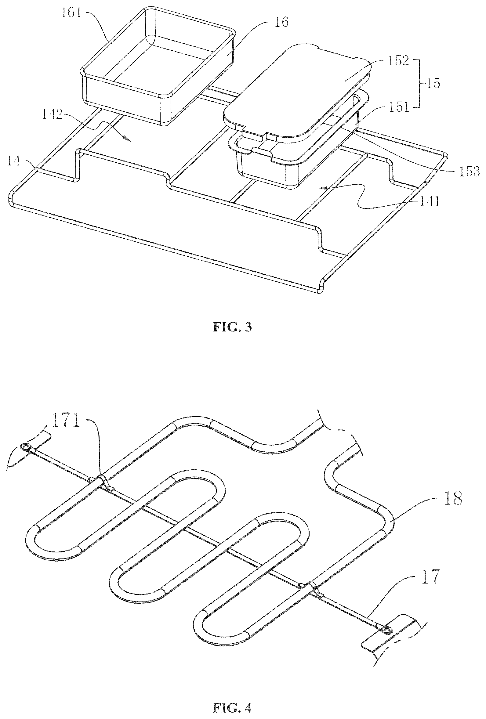 Patent US12339009 Figure 3 – Oven integrated with functions of frying, roasting and smoking