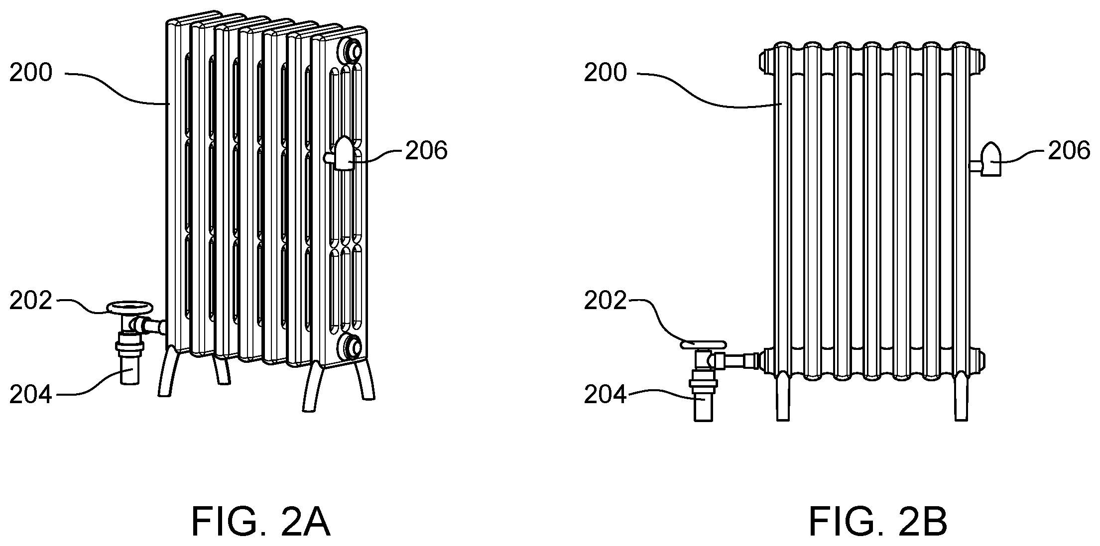 Patent US12339014 Figure 2 – Automated temperature control of heating radiators