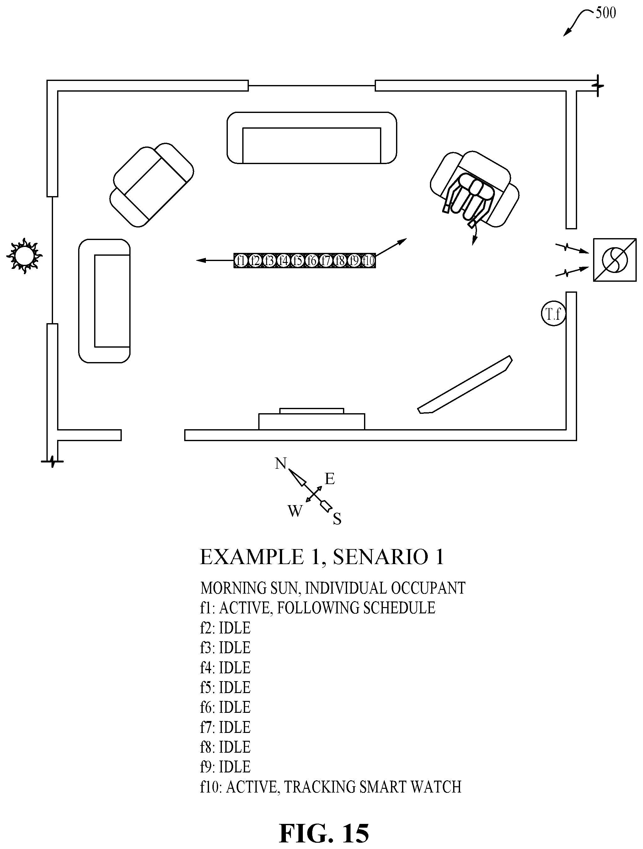 Patent US12339023 Figure 15 – Zoning system for air conditioning (HVAC) equipment