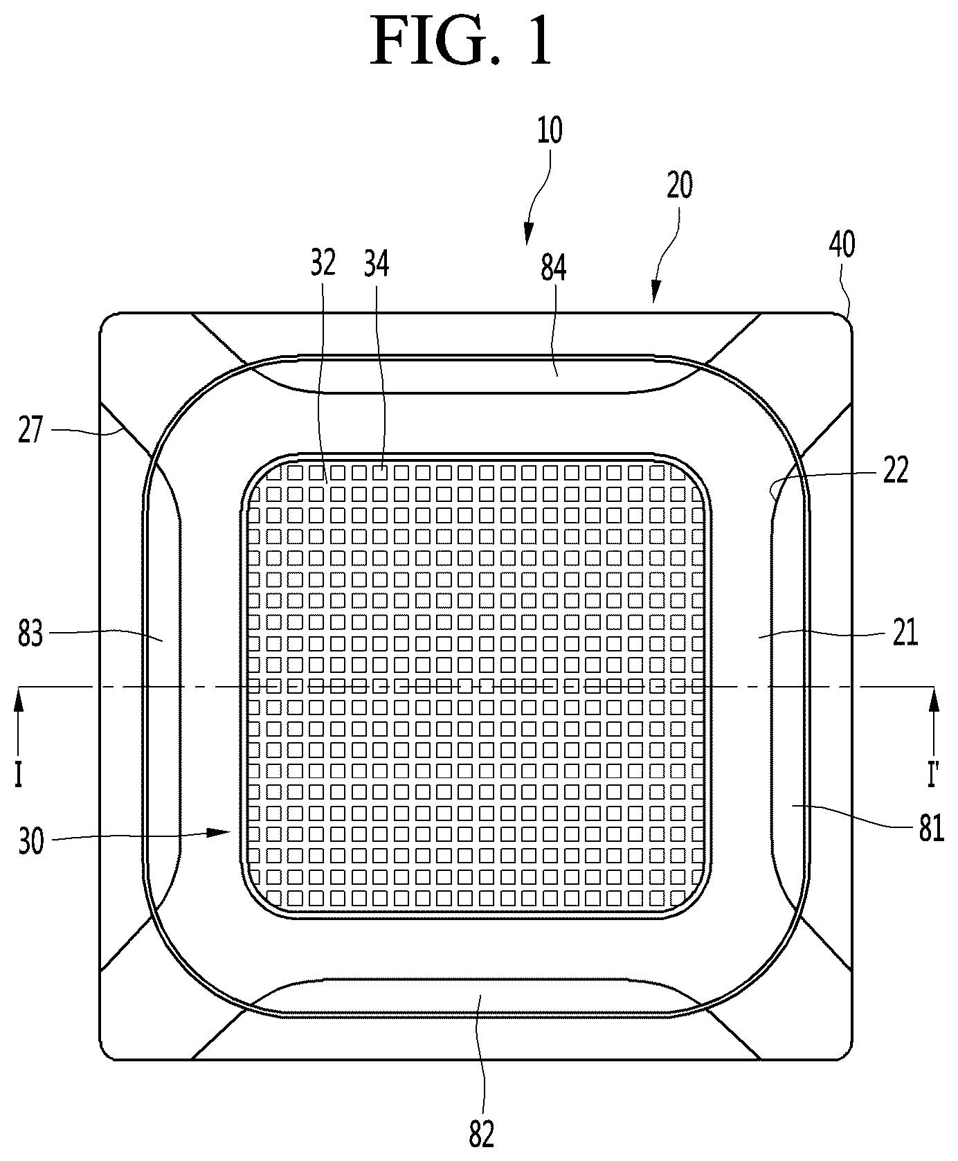 Patent US12339025 Figure 1 – Method for controlling a ceiling type air conditioner