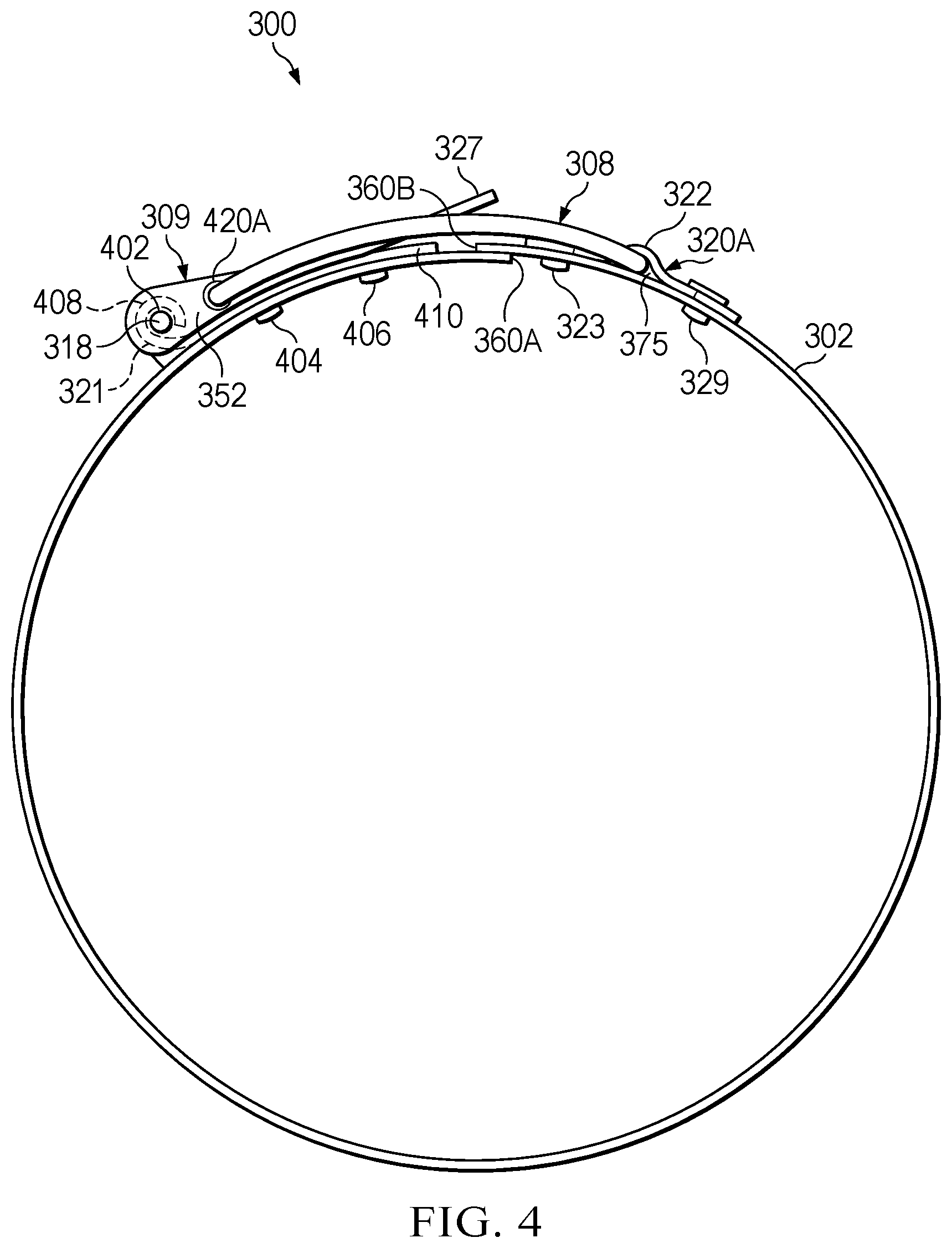 Patent US12339029 Figure 4 – Expandable plenum flange and method of use