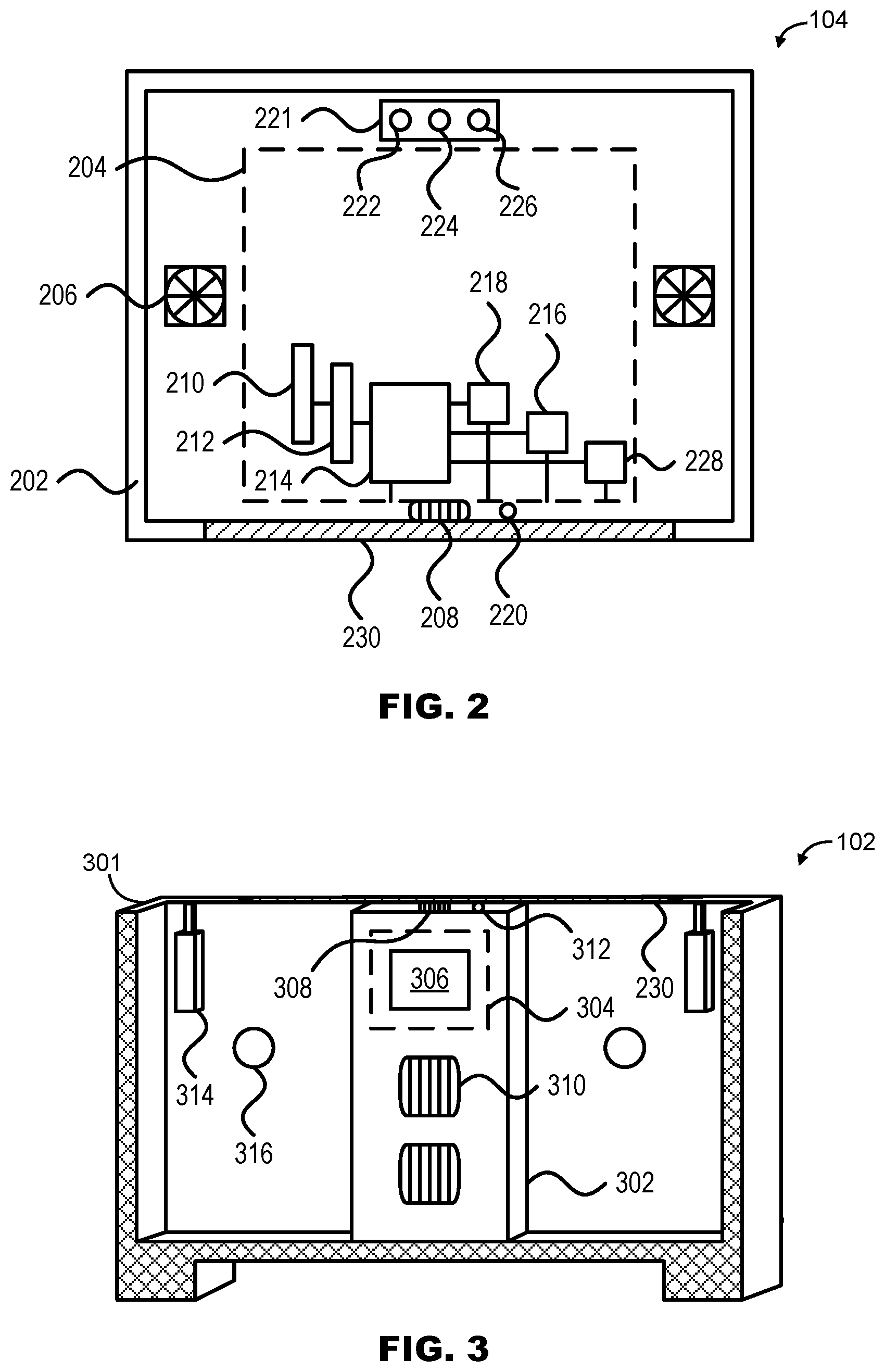 Patent US12339033 Figure 2 – Dehumidification container