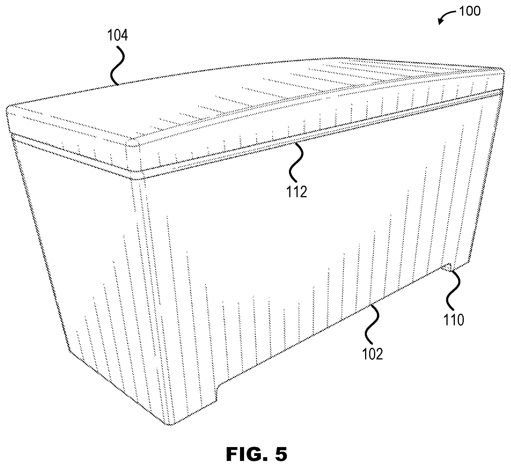 Patent US12339033 Figure 4 – Dehumidification container