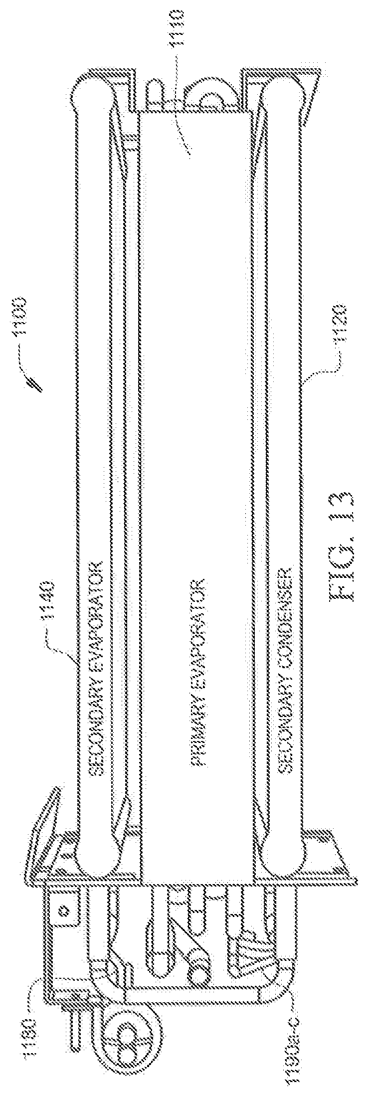 Patent US12339034 Figure 16 – Parallel evaporator coils for superheat control for a dehumidification system