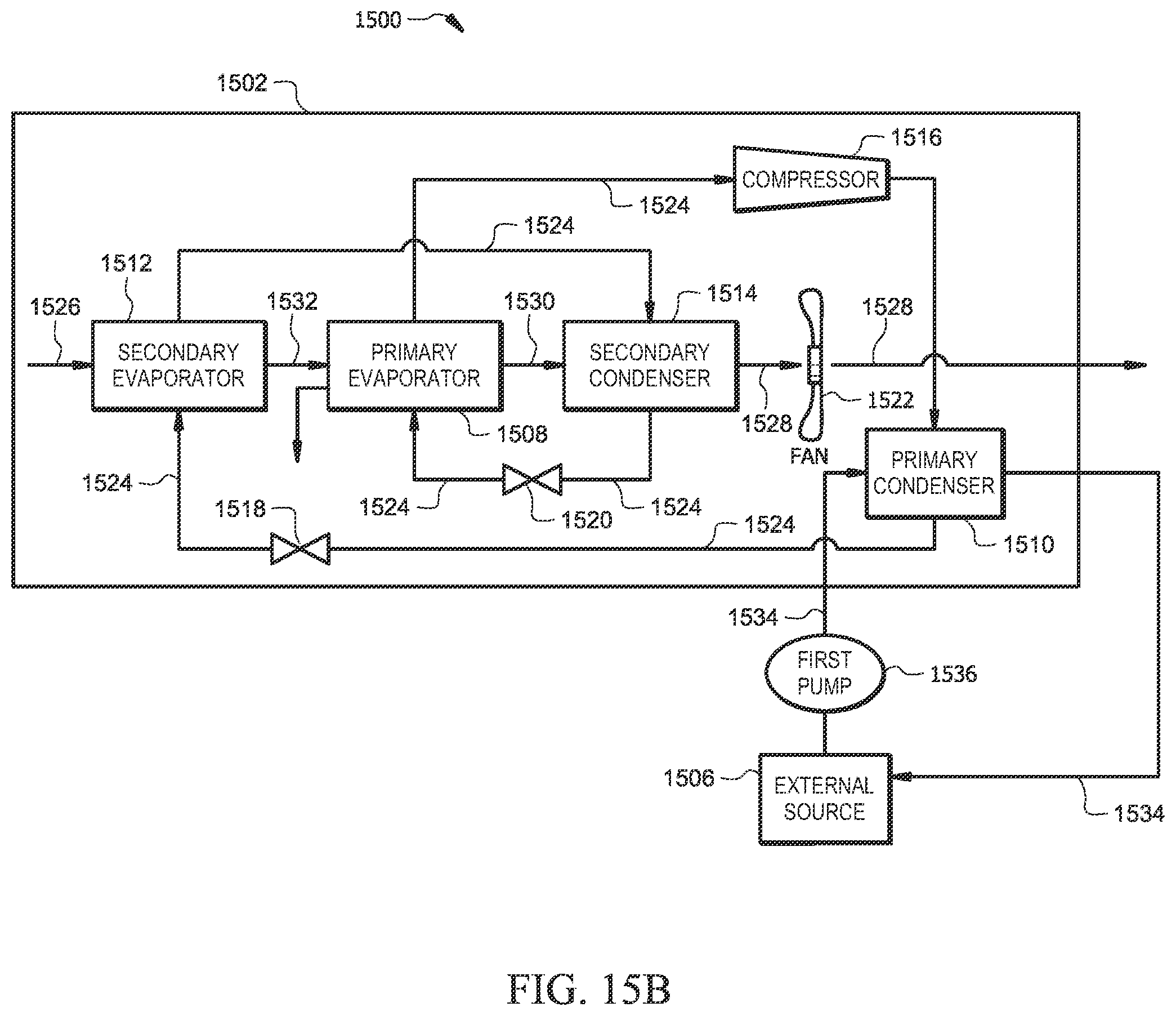 Patent US12339034 Figure 19 – Parallel evaporator coils for superheat control for a dehumidification system