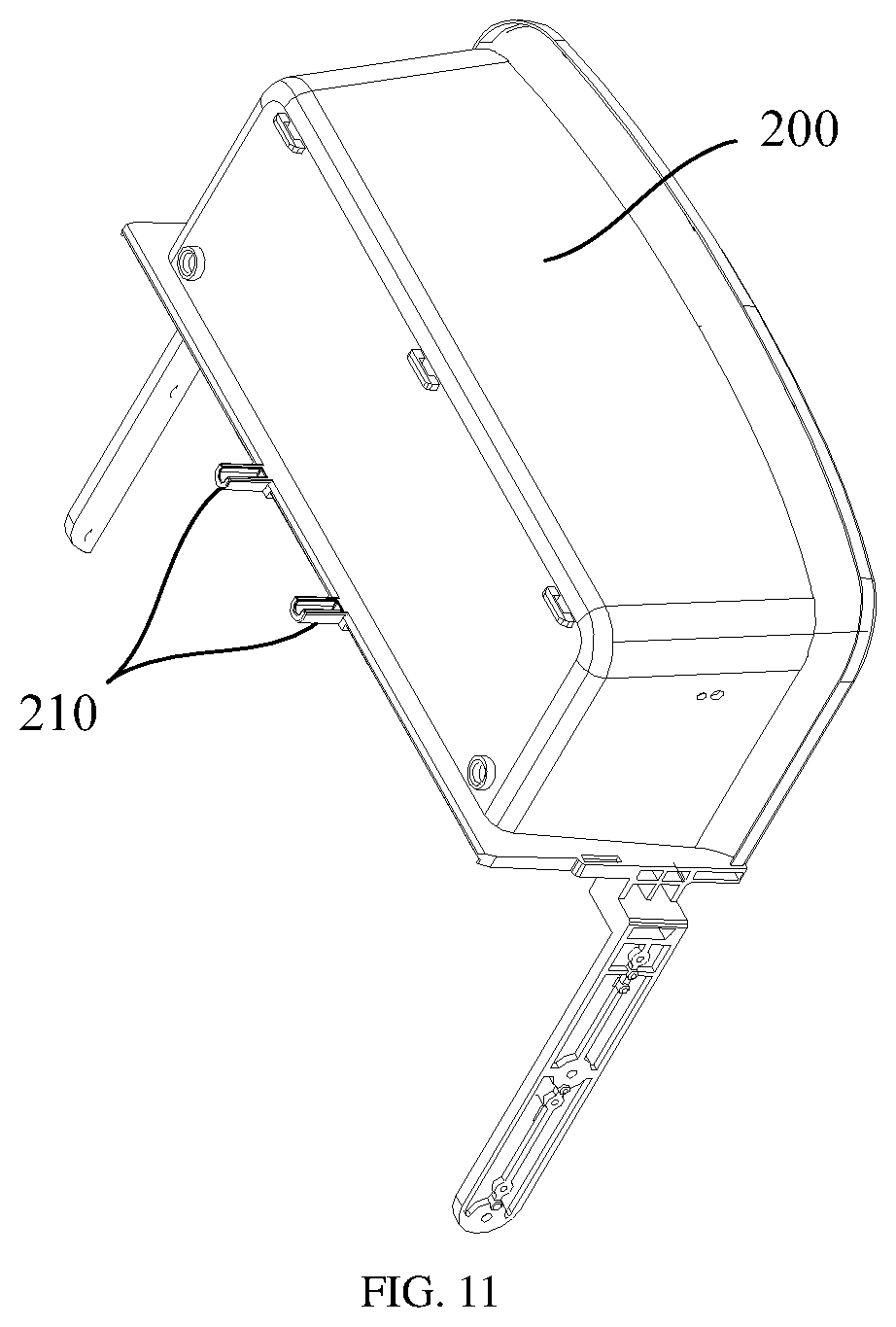 Patent US12339036 Figure 11 – Floor-standing air-conditioning indoor unit and air conditioner