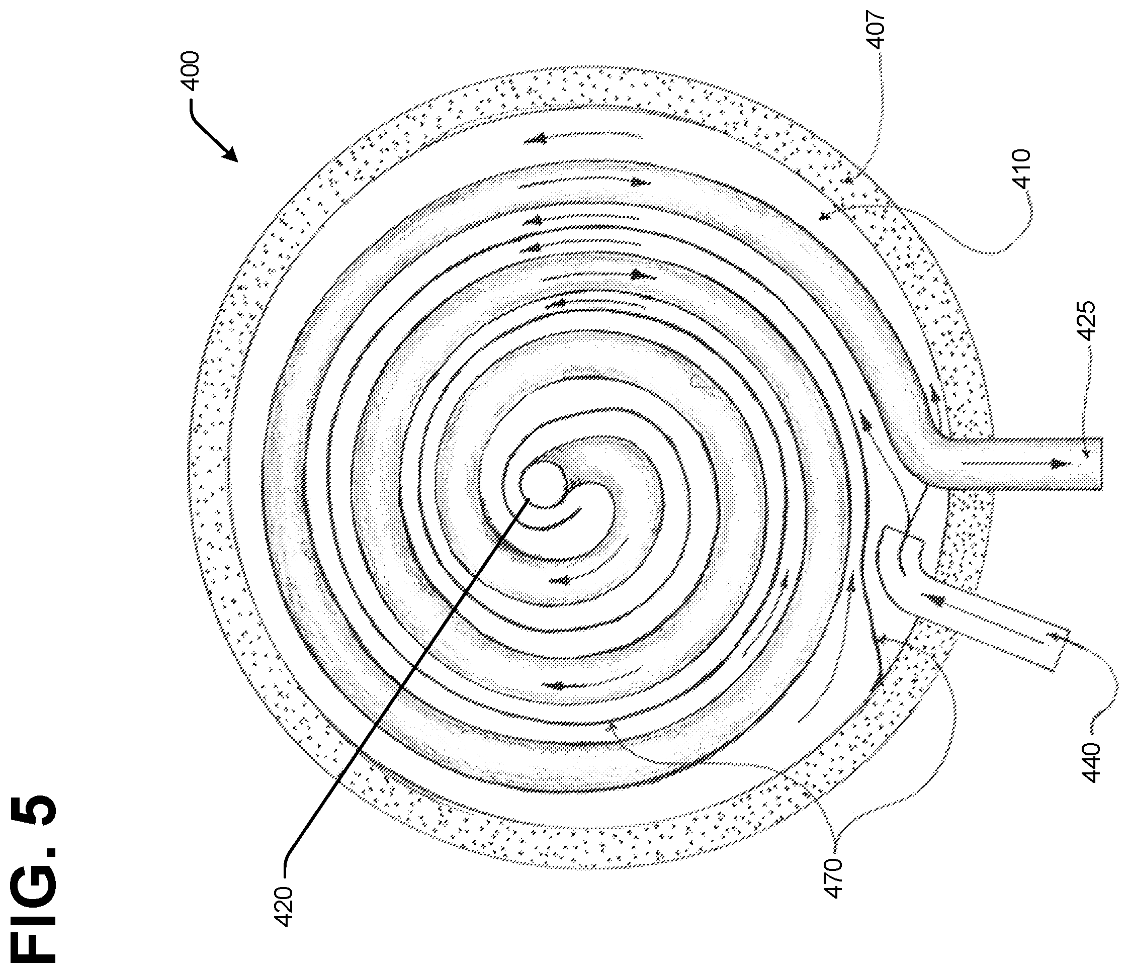 Patent US12339037 Figure 5 – Indirect water heater