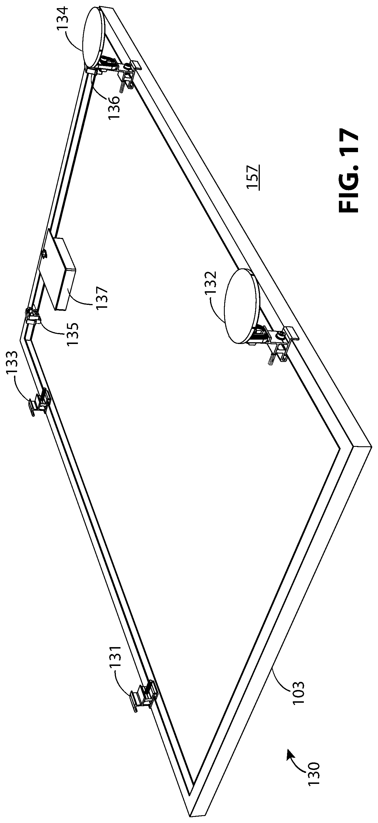 Patent US12339040 Figure 15 – Rail-less solar panel devices and system for roofs and the like and methods for mounting same