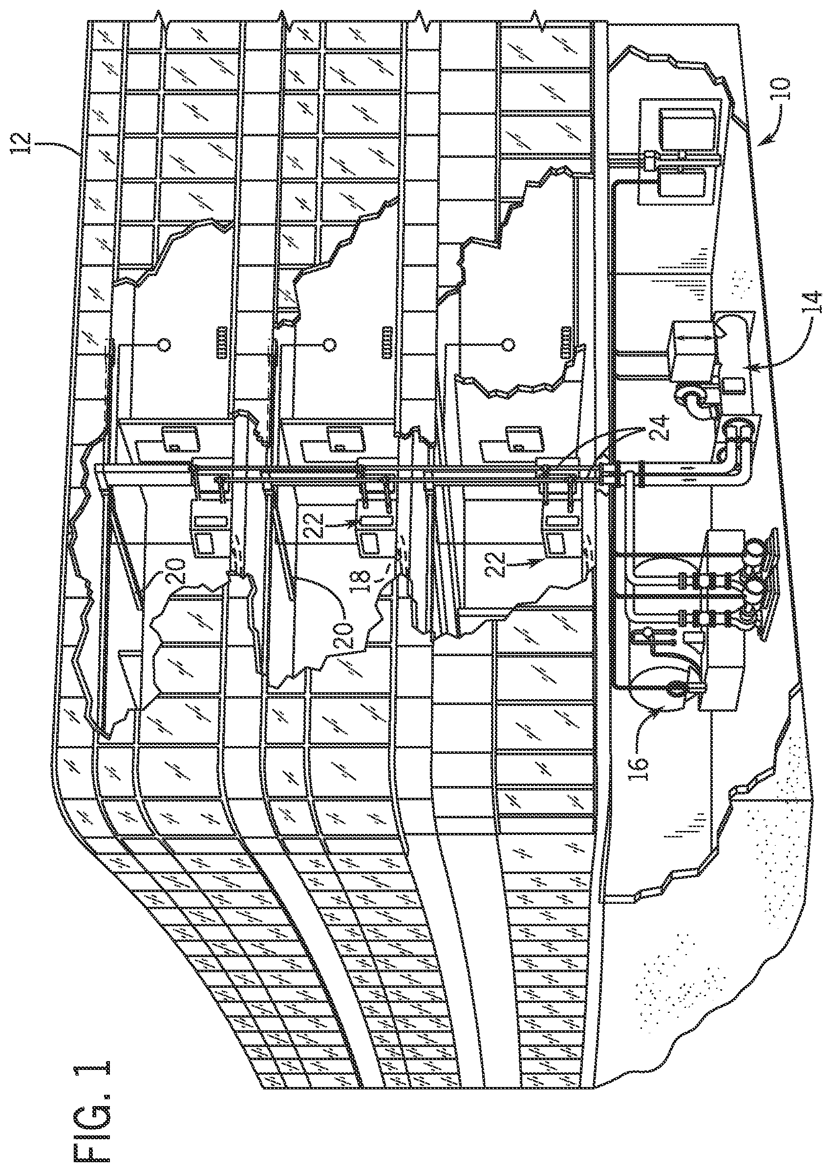 Patent US12339047 Figure 1 – System and method for operation of variable geometry diffuser as check valve