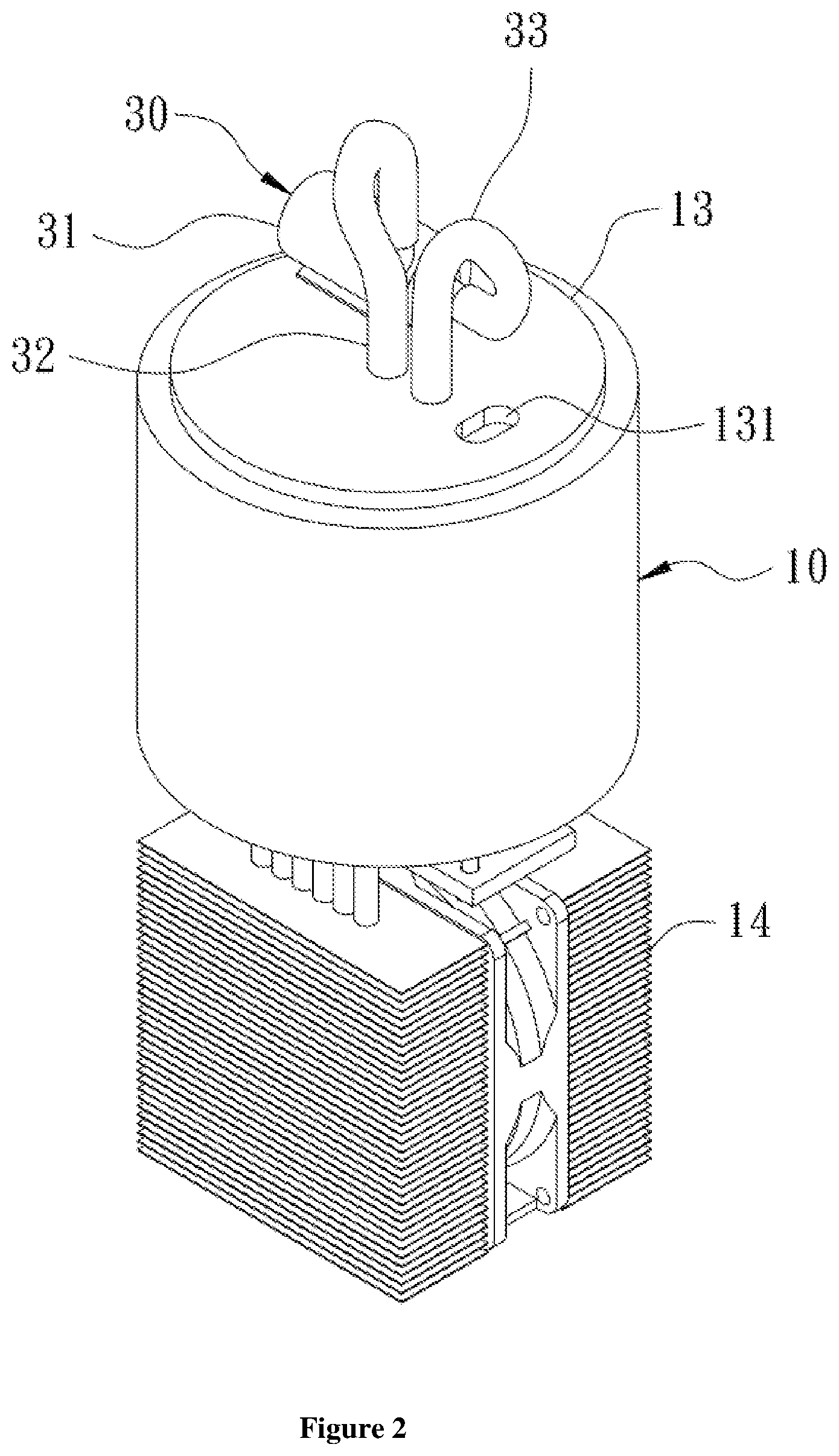 Patent US12339049 Figure 2 – Making device of ice balls