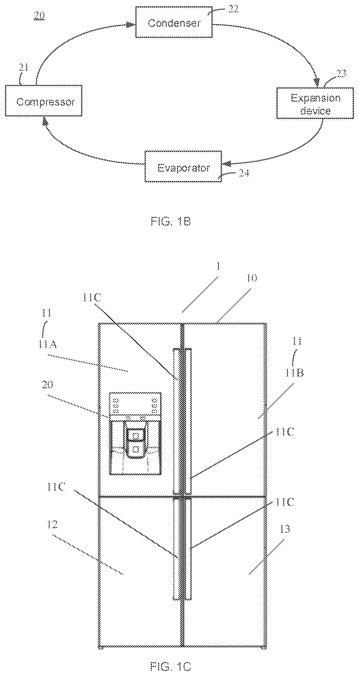 Patent US12339052 Figure 2 – Refrigerator
