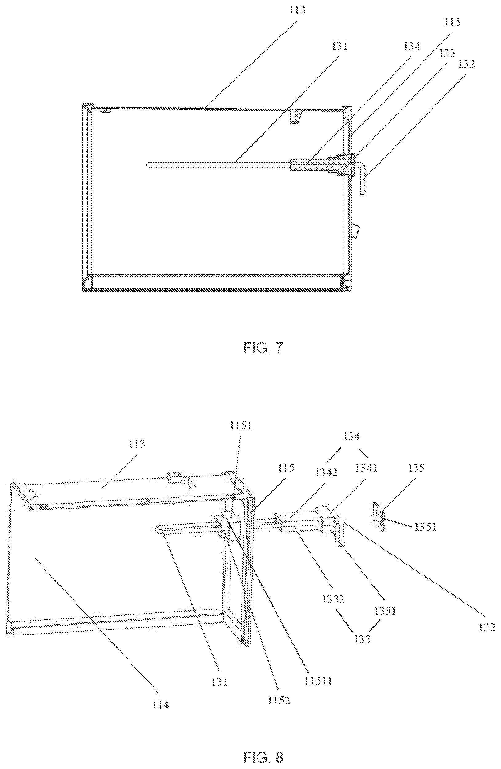 Patent US12339052 Figure 9 – Refrigerator