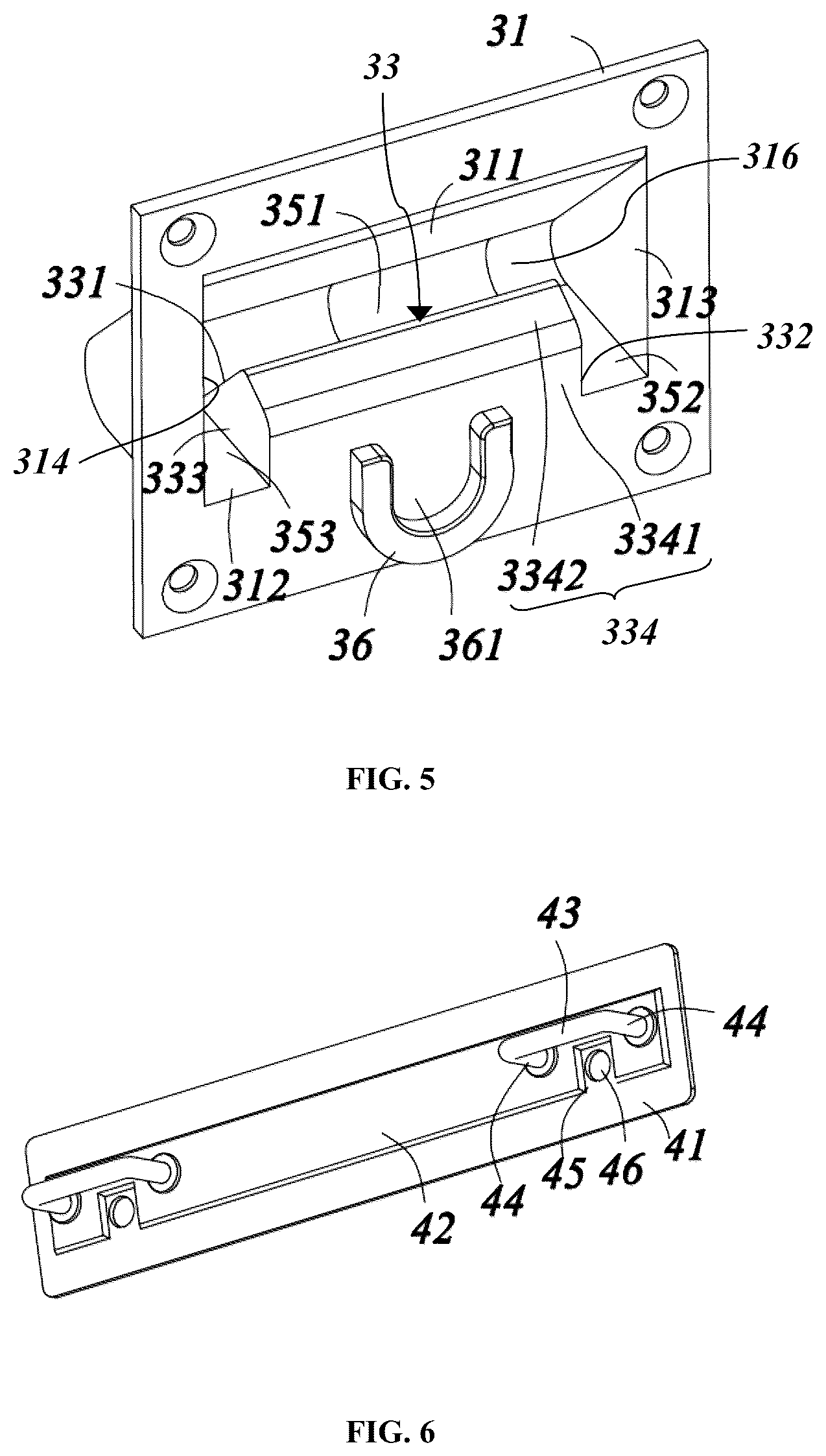 Patent US12339054 Figure 3 – Refrigerator door with replaceable door panel