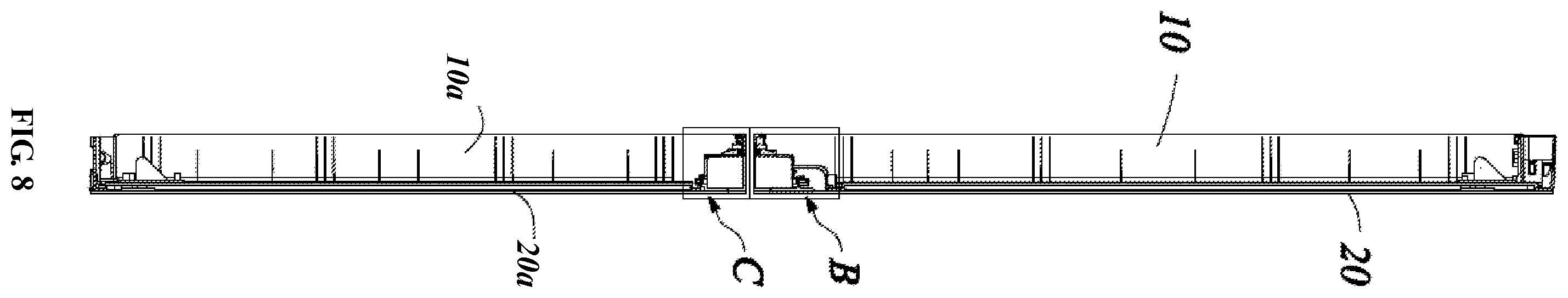 Patent US12339055 Figure 5 – Refrigerator door with replaceable door panel