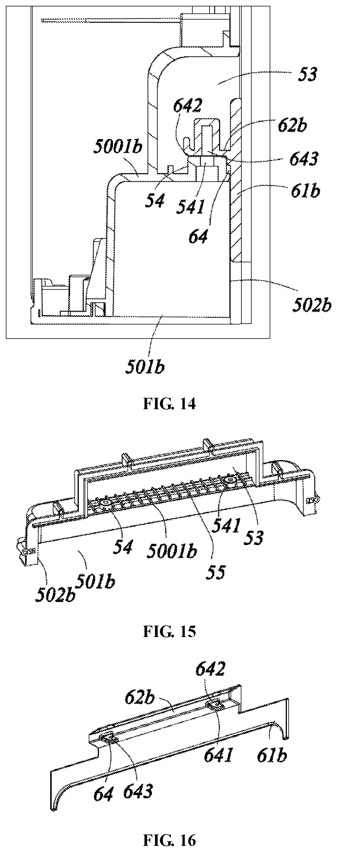 Patent US12339055 Figure 9 – Refrigerator door with replaceable door panel