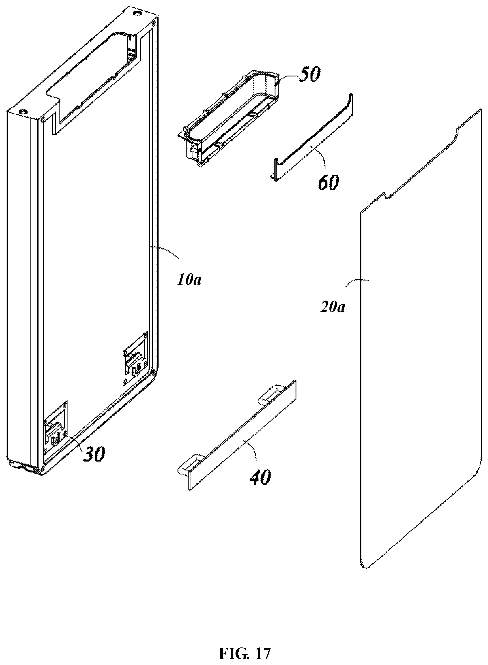 Patent US12339055 Figure 10 – Refrigerator door with replaceable door panel