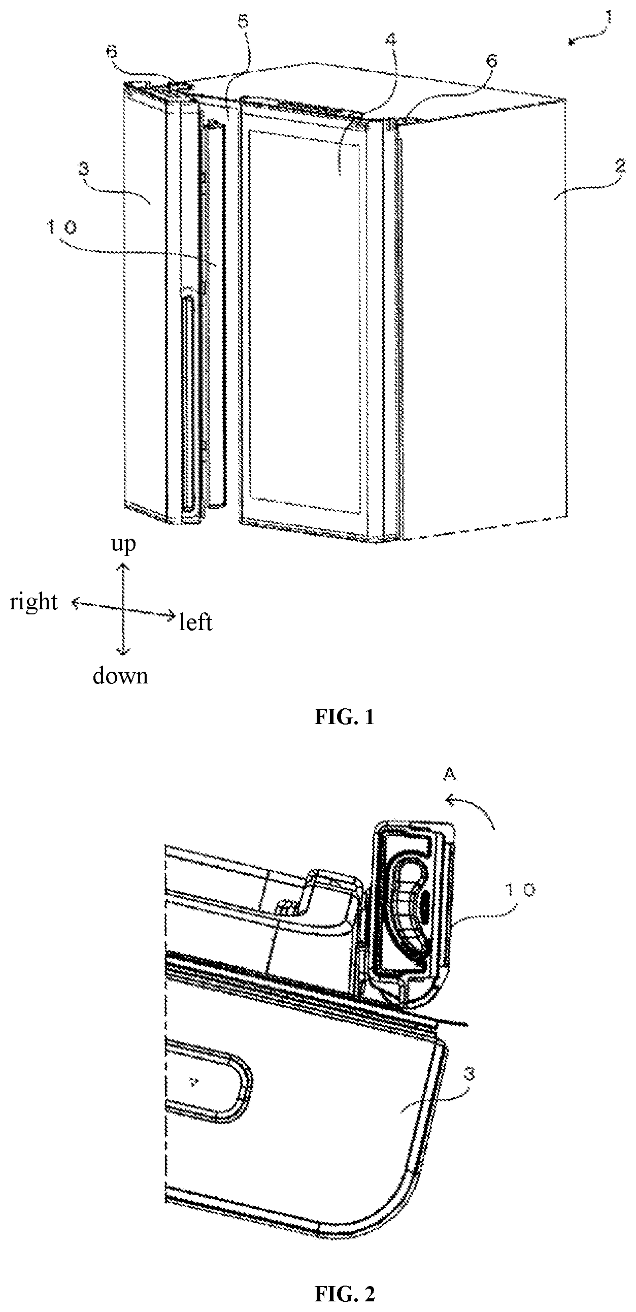 Patent US12339056 Figure 1 – Refrigerator