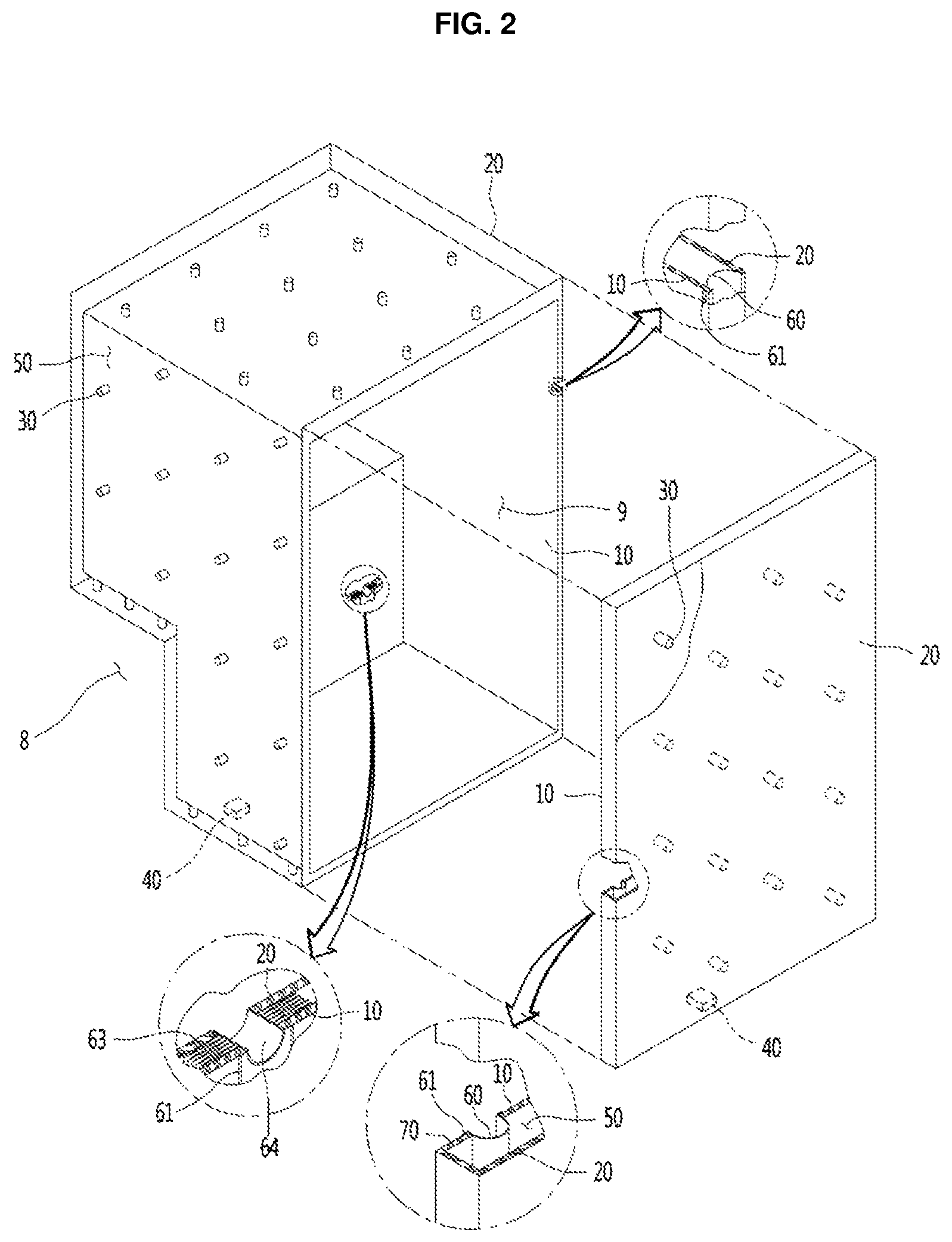 Patent US12339058 Figure 2 – Vacuum adiabatic body and refrigerator