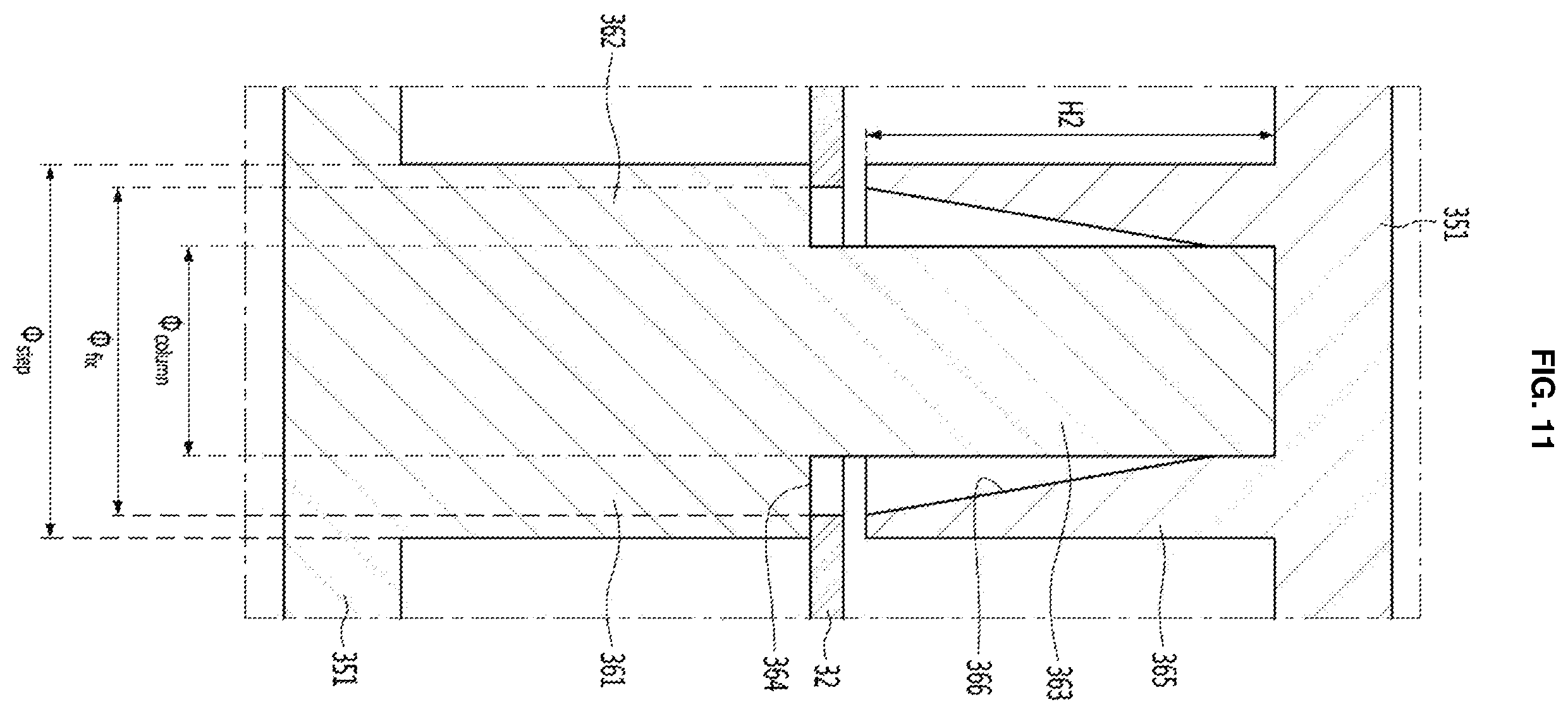 Patent US12339058 Figure 11 – Vacuum adiabatic body and refrigerator