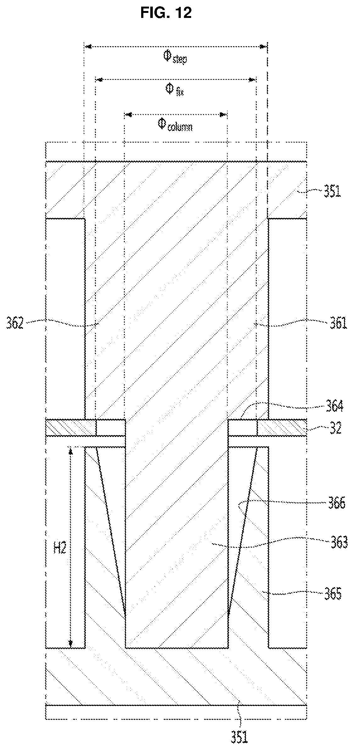 Patent US12339058 Figure 12 – Vacuum adiabatic body and refrigerator