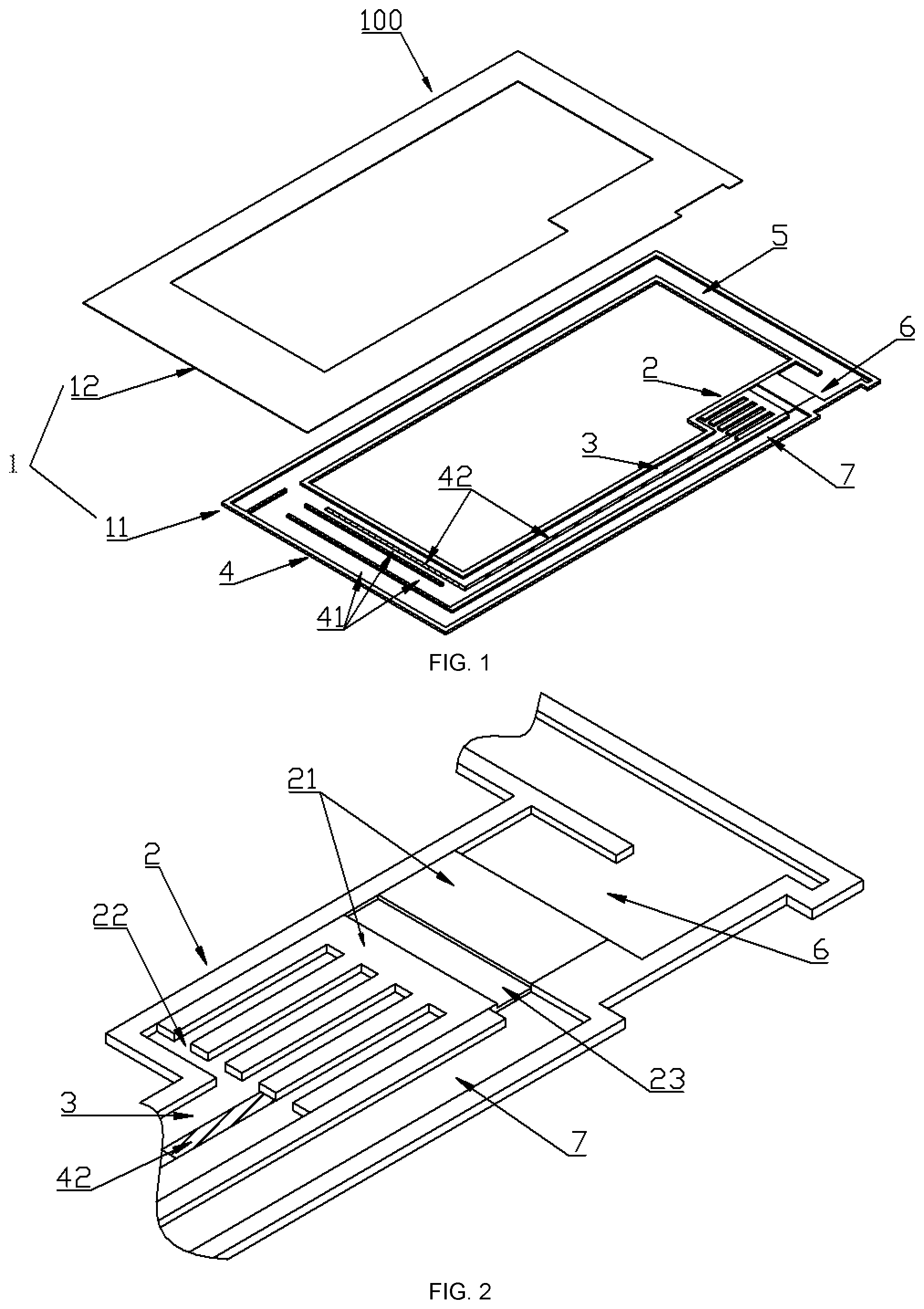 Patent US12339067 Figure 1 – Thin-plate loop heat pipe
