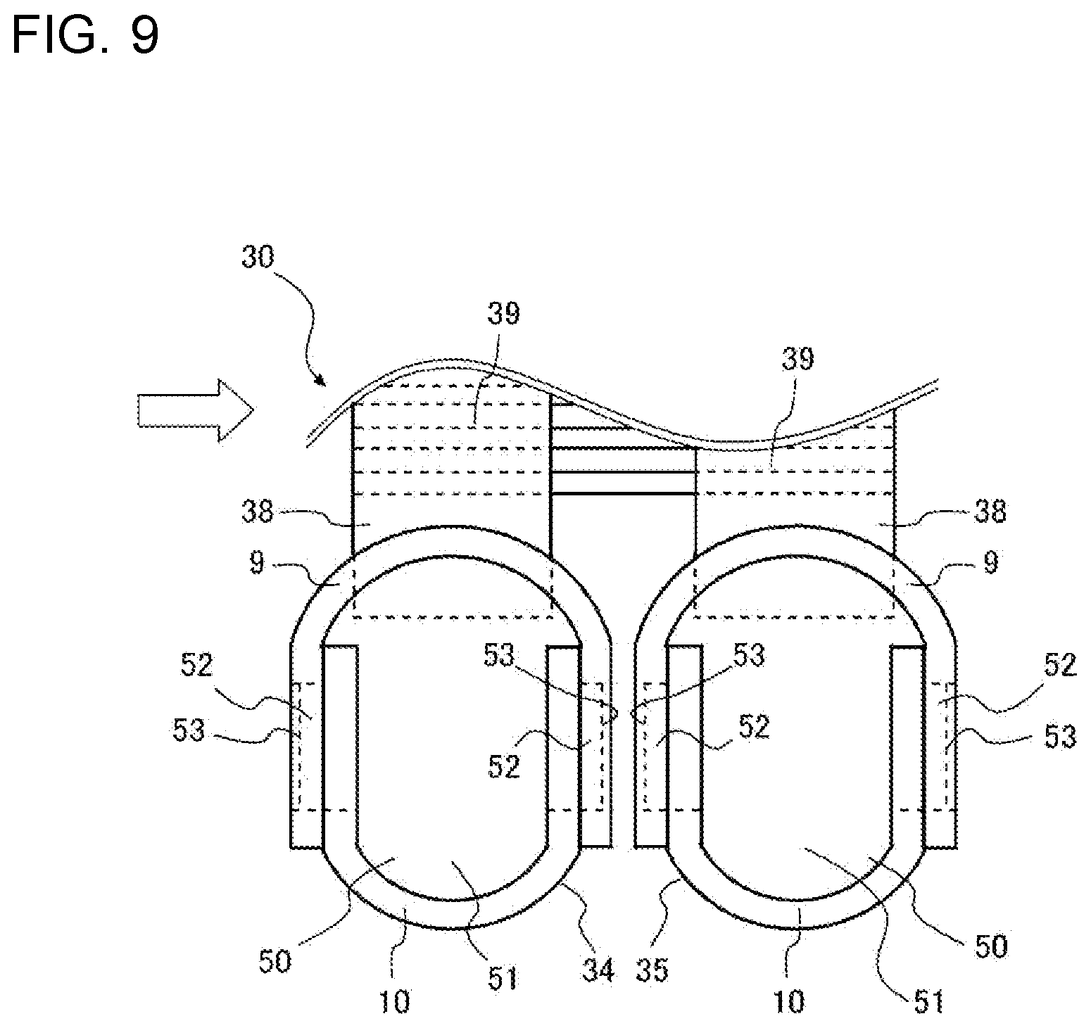 Patent US12339070 Figure 8 – Heat exchanger