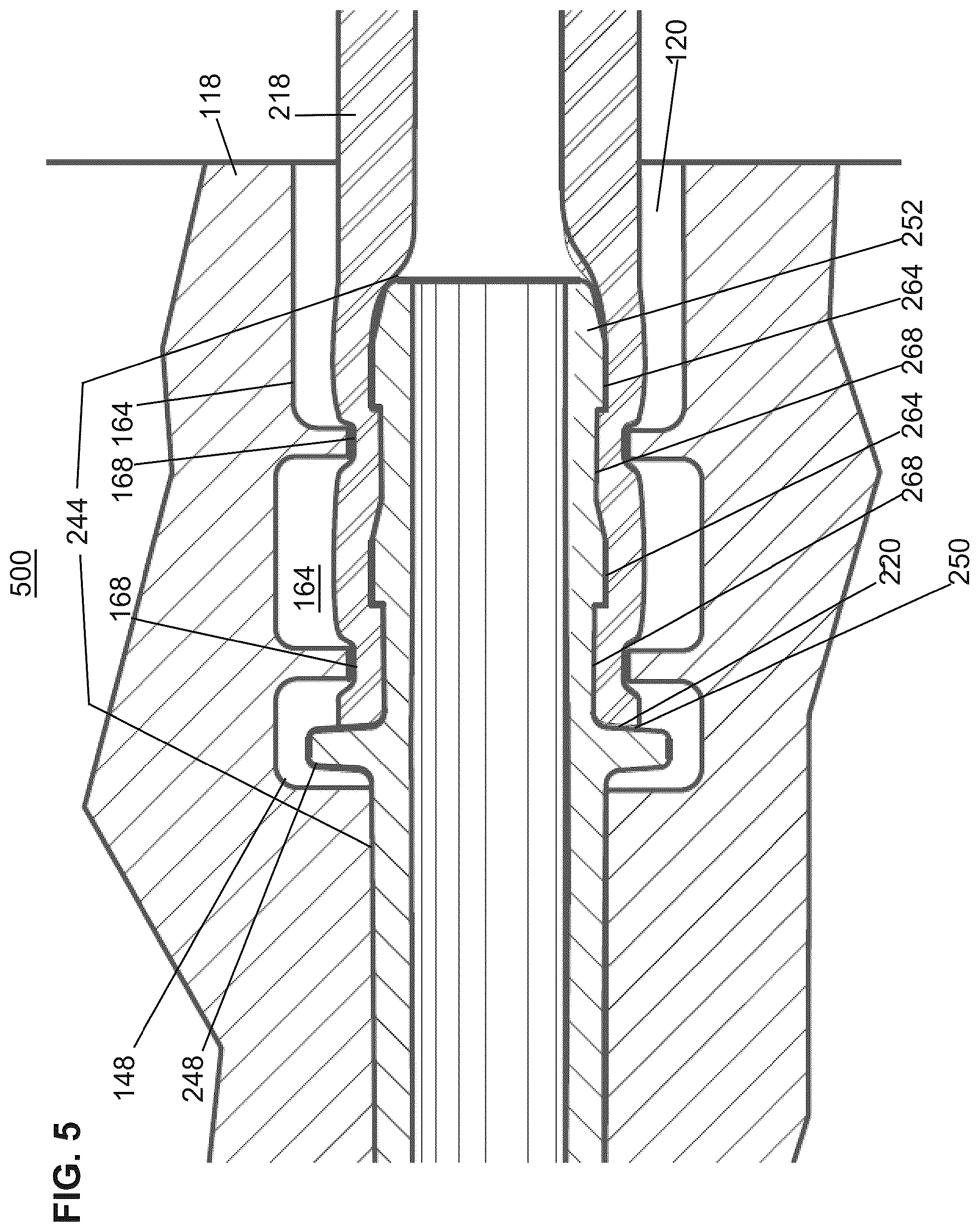 Patent US12339074 Figure 5 – Heat exchanger tubing assembly and conductive casing