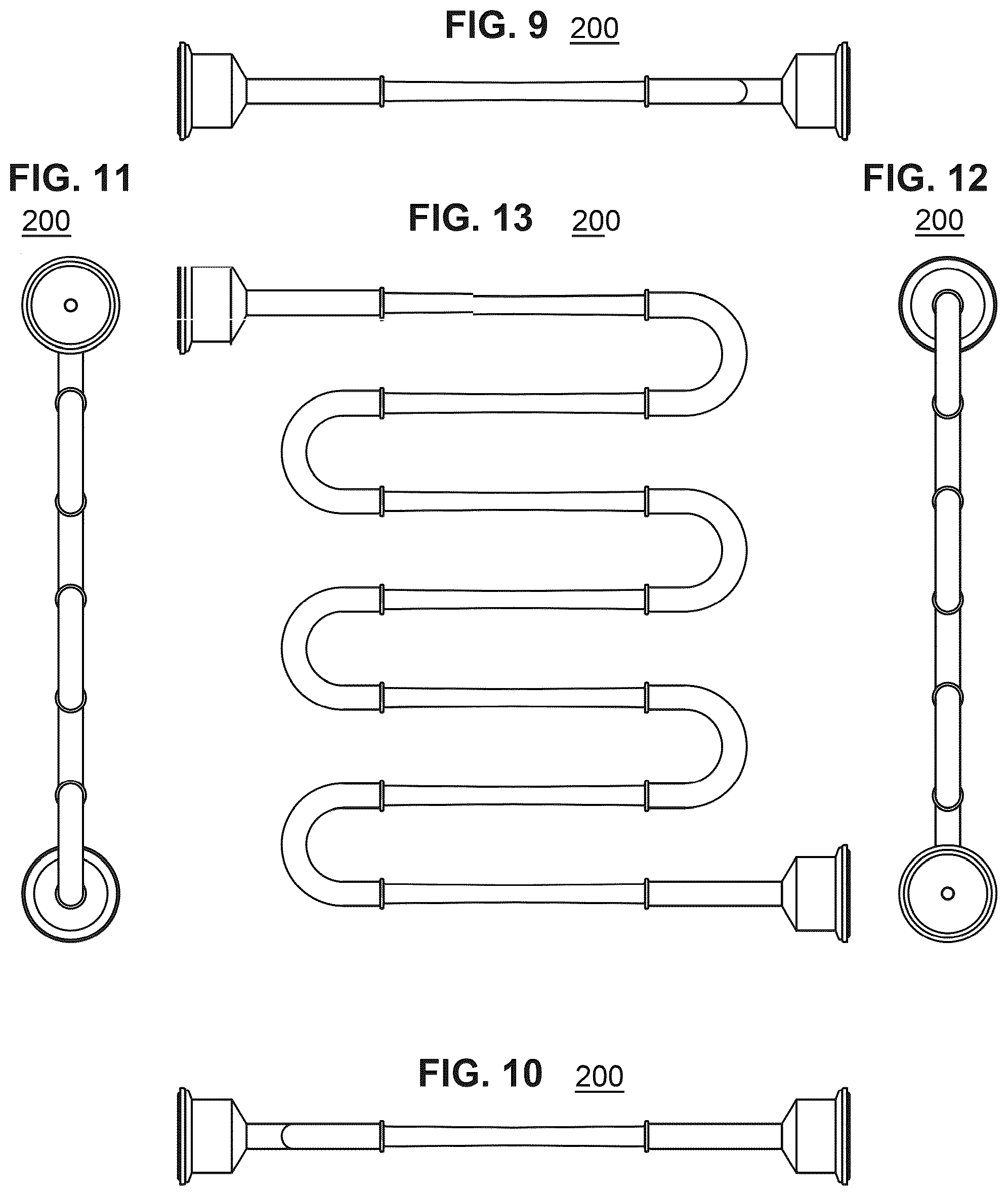 Patent US12339074 Figure 9 – Heat exchanger tubing assembly and conductive casing