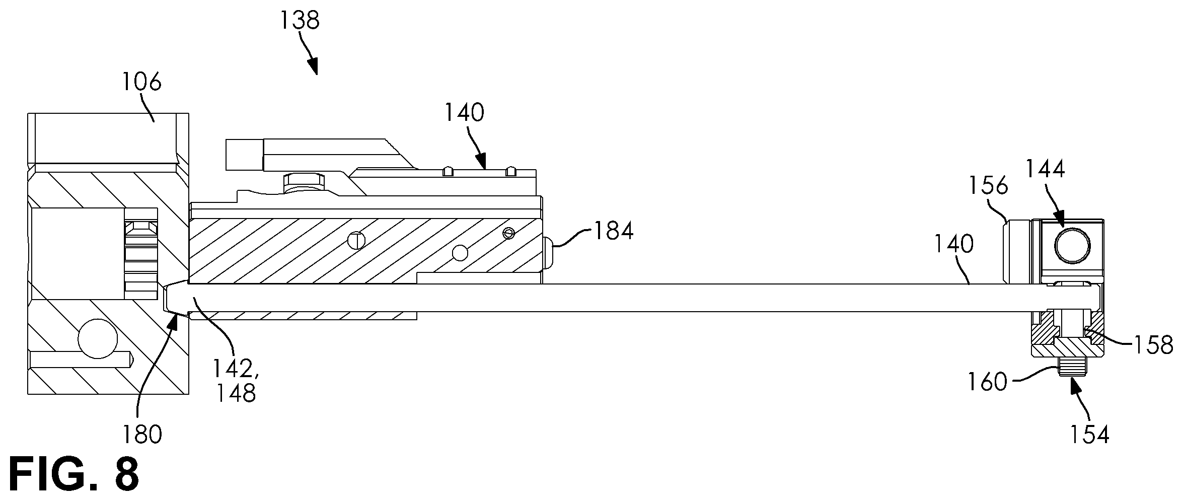 Patent US12339085 Figure 6 – Customizable firearm system
