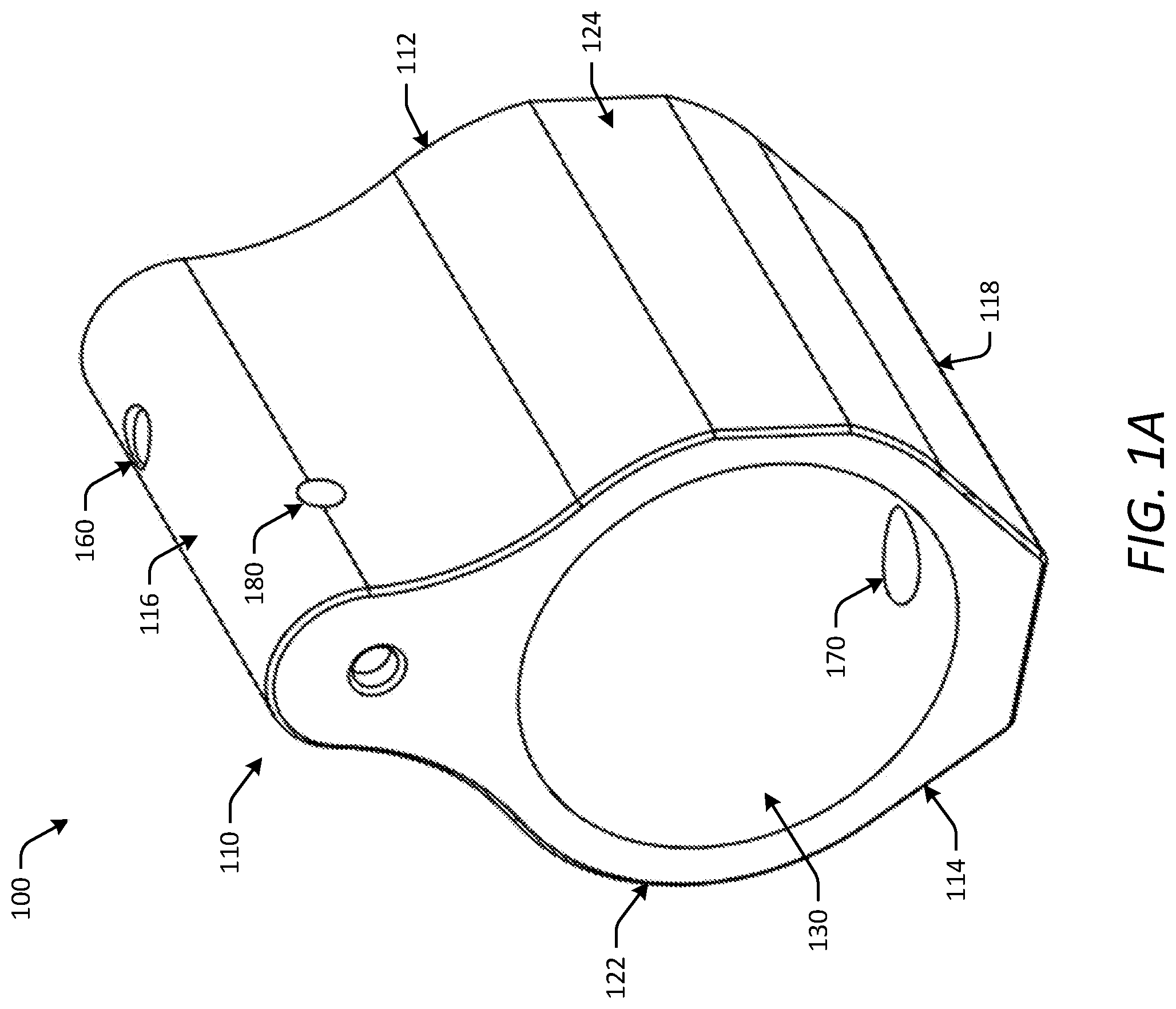 Patent US12339087 Figure 1 – Gas block for a firearm