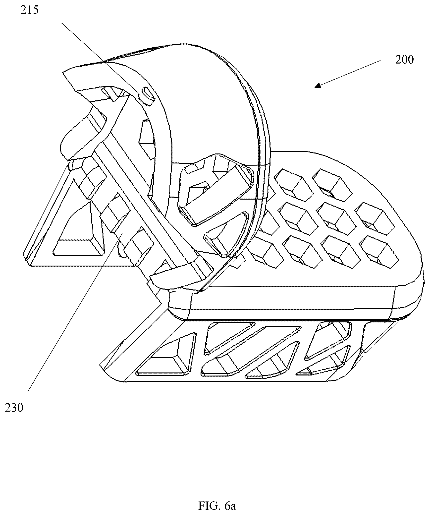 Patent US12339093 Figure 6 – Recoil pad assembly