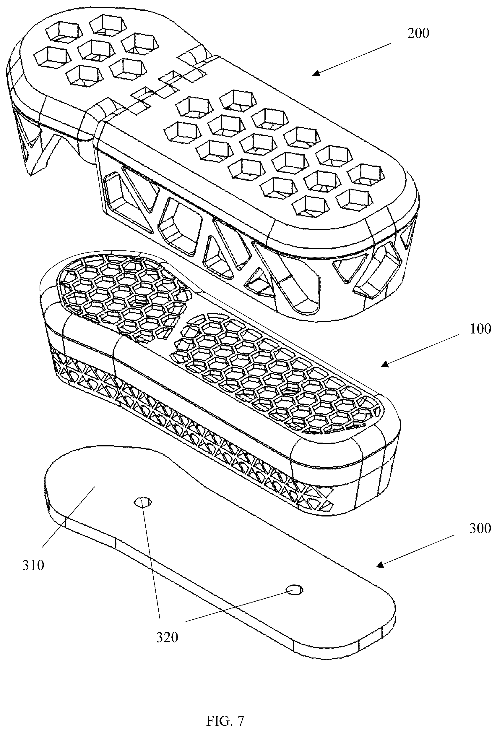 Patent US12339093 Figure 8 – Recoil pad assembly