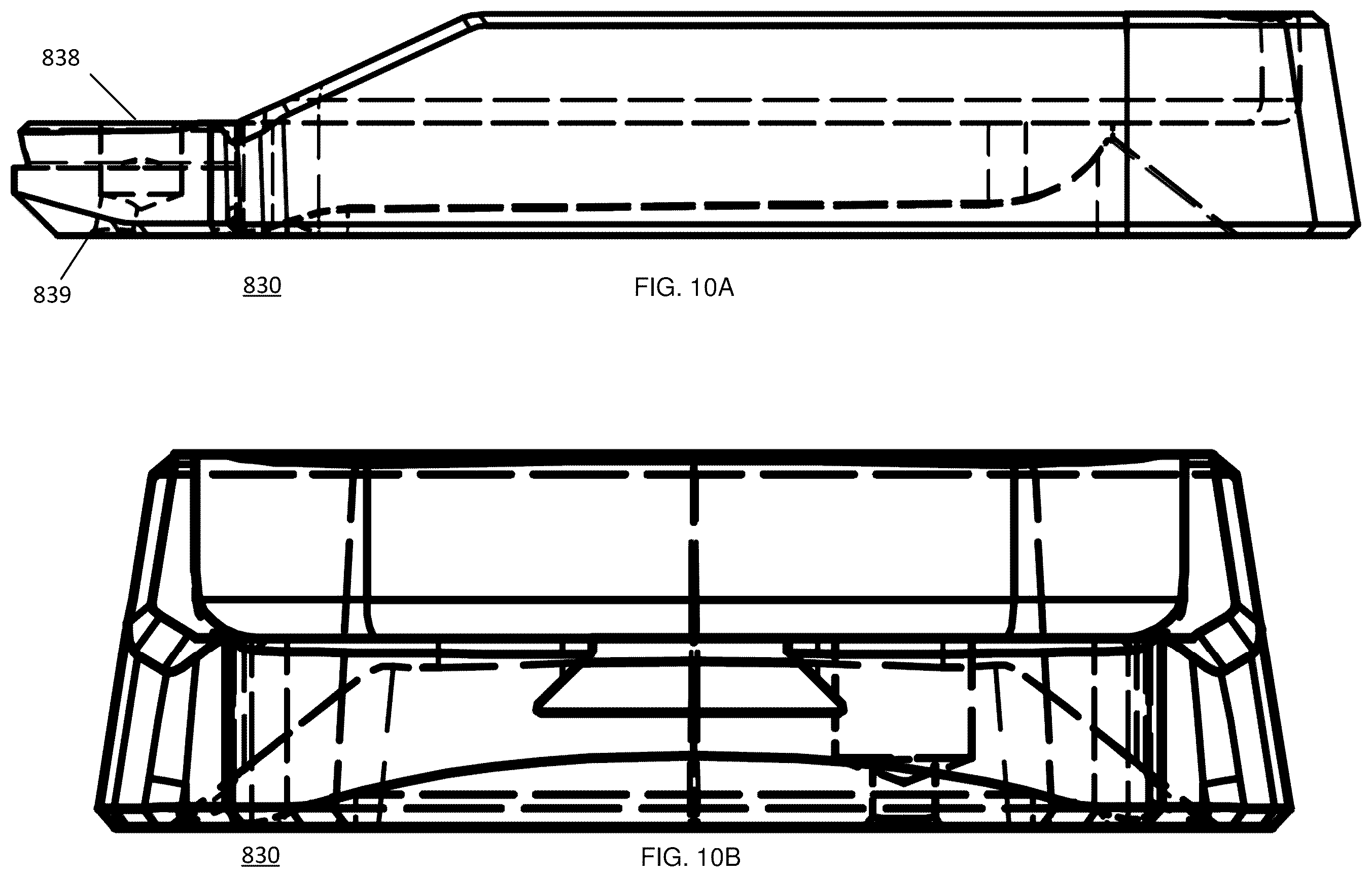 Patent US12339094 Figure 11 – Attaching a grip attachment or other attachment in a recoil environment at threadless region(s)