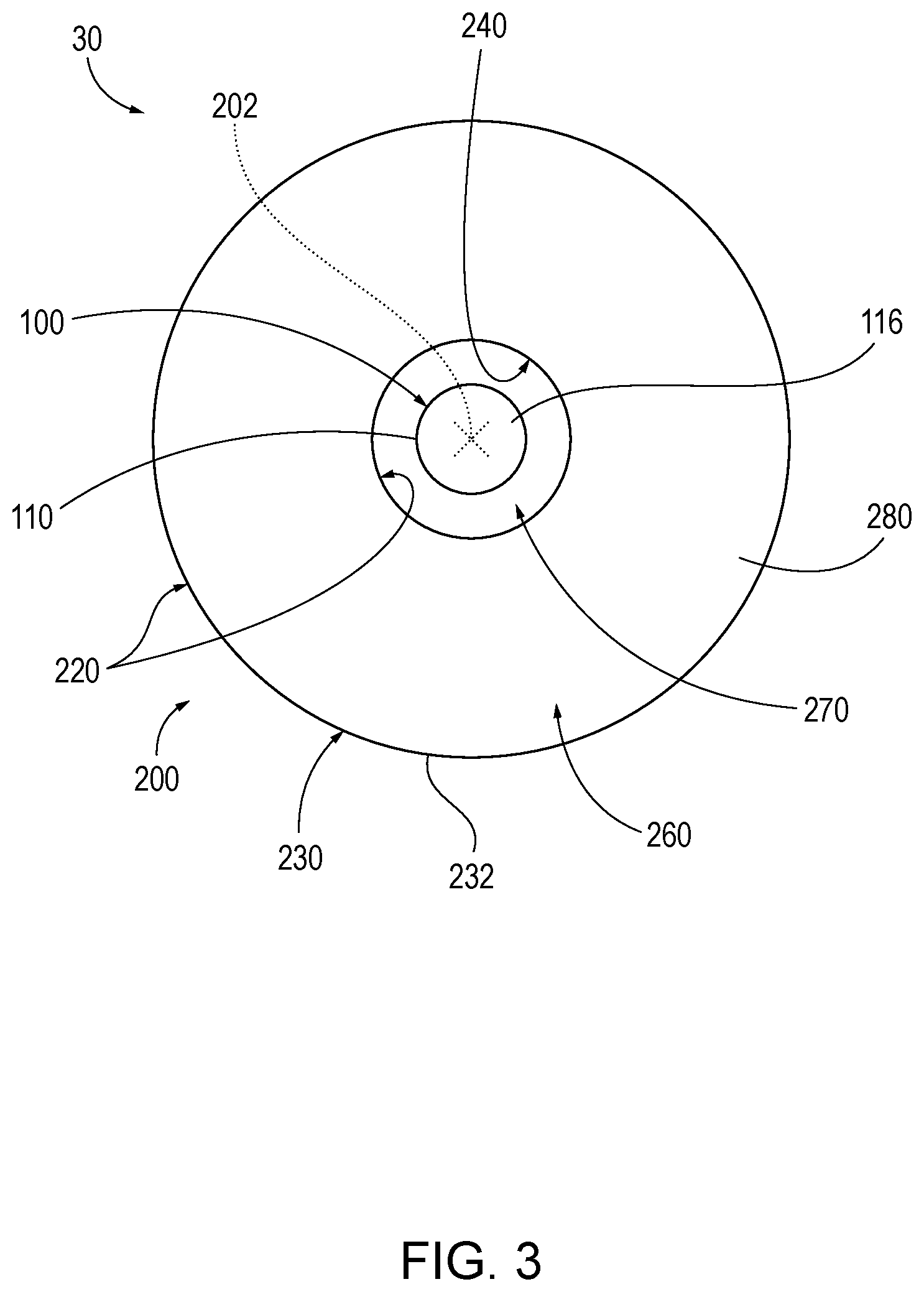 Patent US12339095 Figure 3 – Sling-attached squeeze bags, slings for sling- attached squeeze bags, shoulder-fired projectile weapons that utilize sling-attached squeeze bags, and related methods