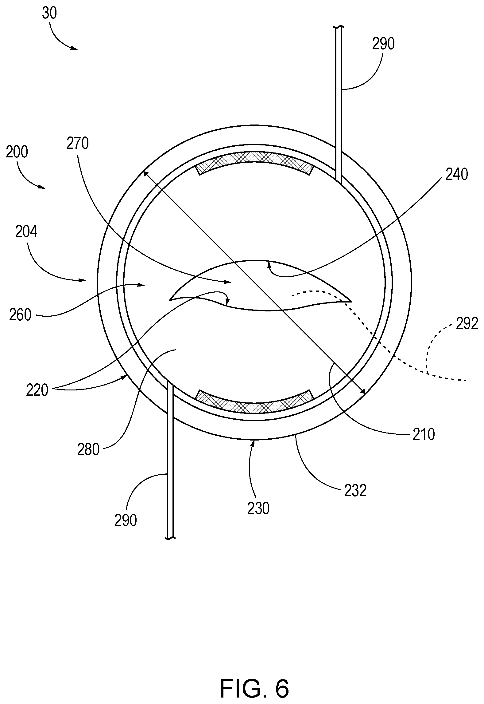 Patent US12339095 Figure 6 – Sling-attached squeeze bags, slings for sling- attached squeeze bags, shoulder-fired projectile weapons that utilize sling-attached squeeze bags, and related methods