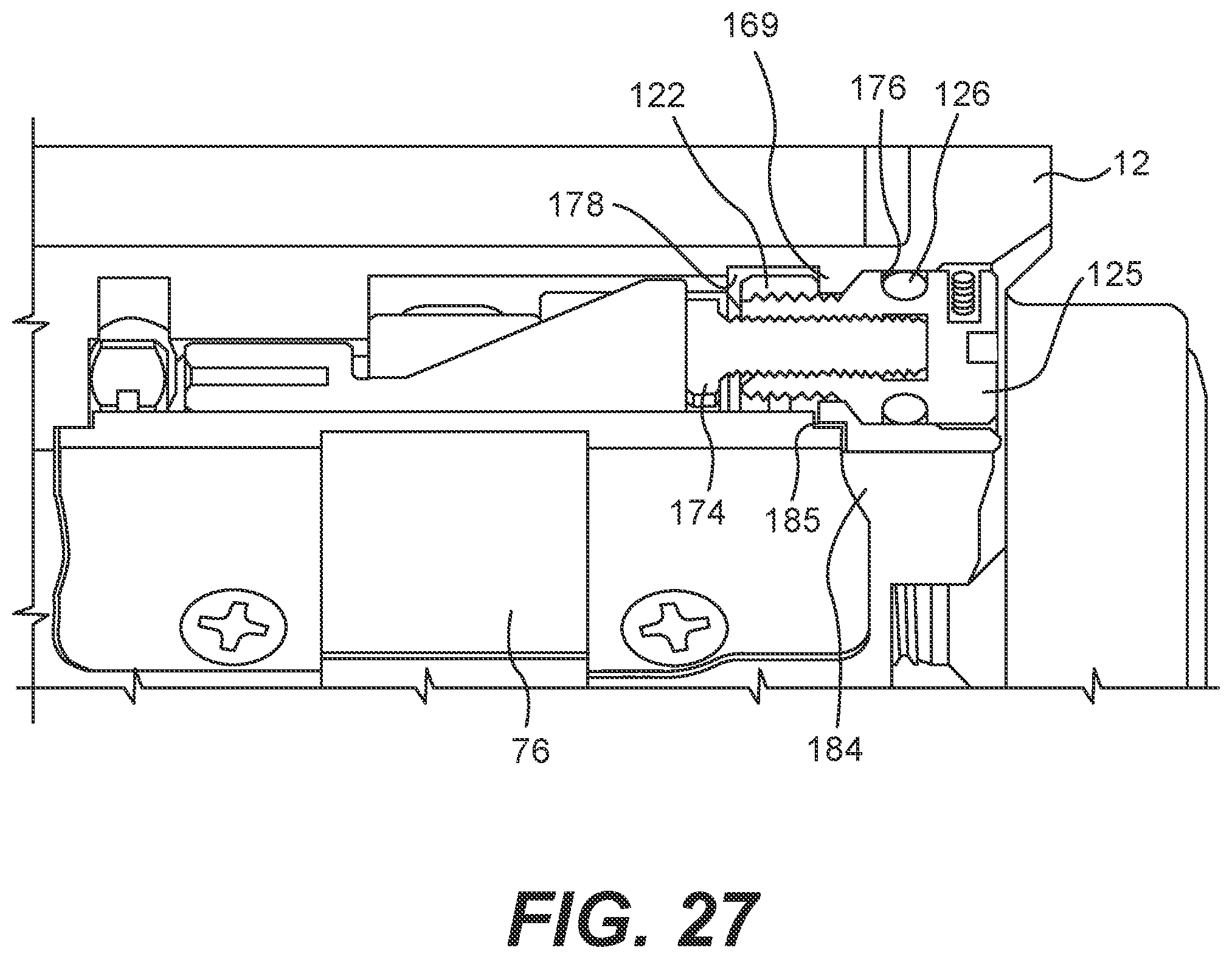 Patent US12339098 Figure 15 – Enclosed reflex sight for firearms, assembly, system and method