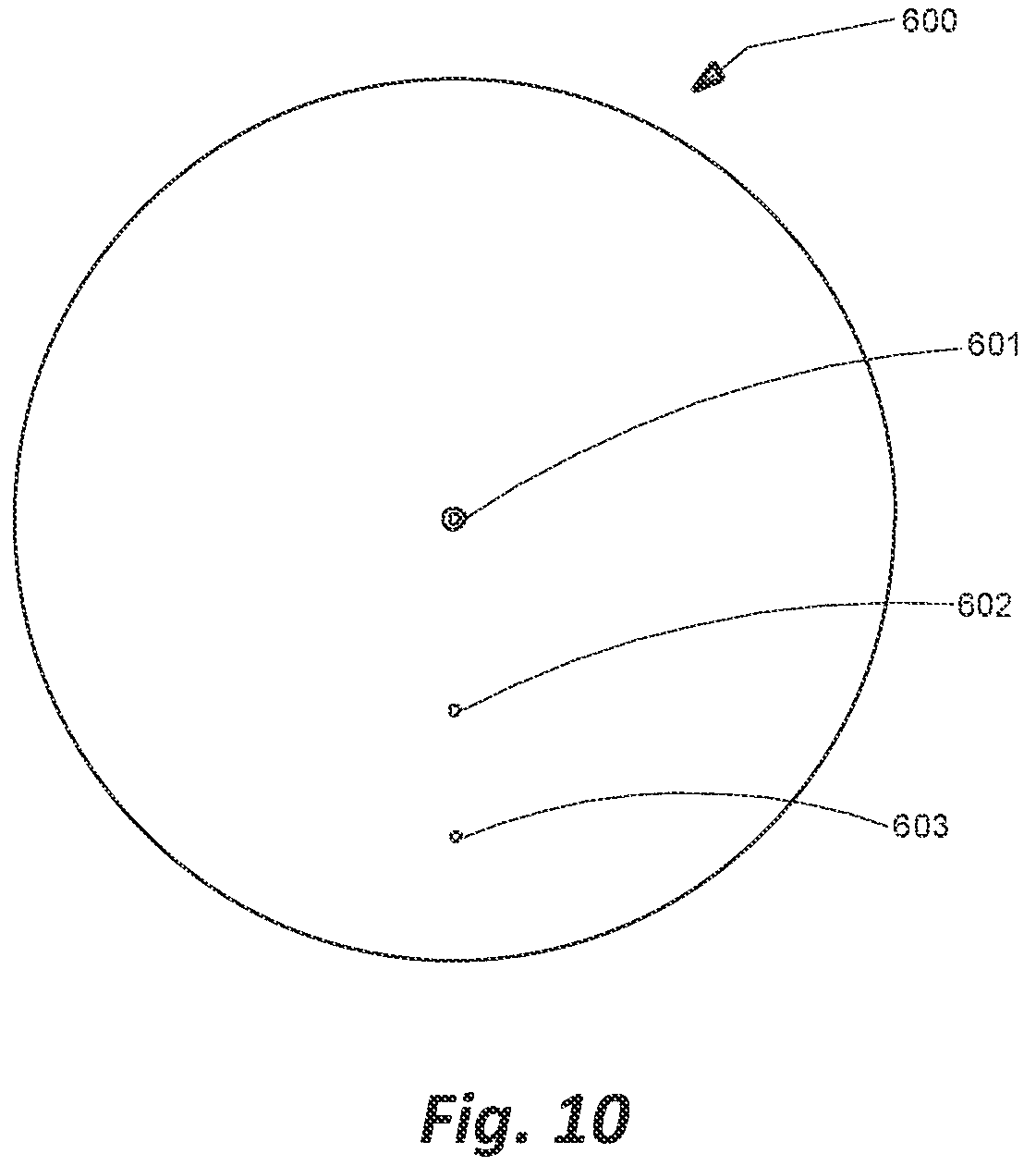 Patent US12339099 Figure 7 – Point blank delta scope reticle