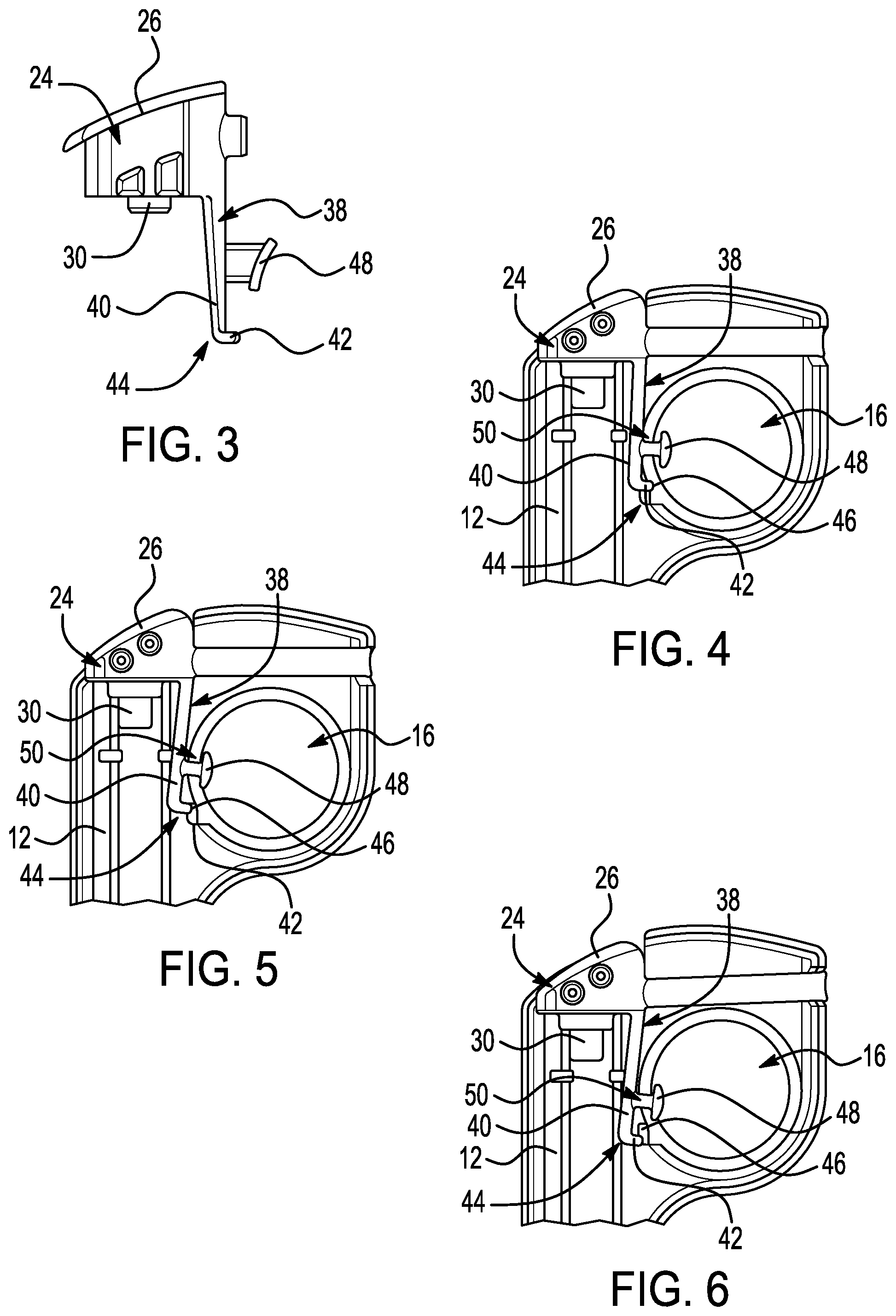 Patent US12339104 Figure 2 – Aerosol self-defense spray canister container