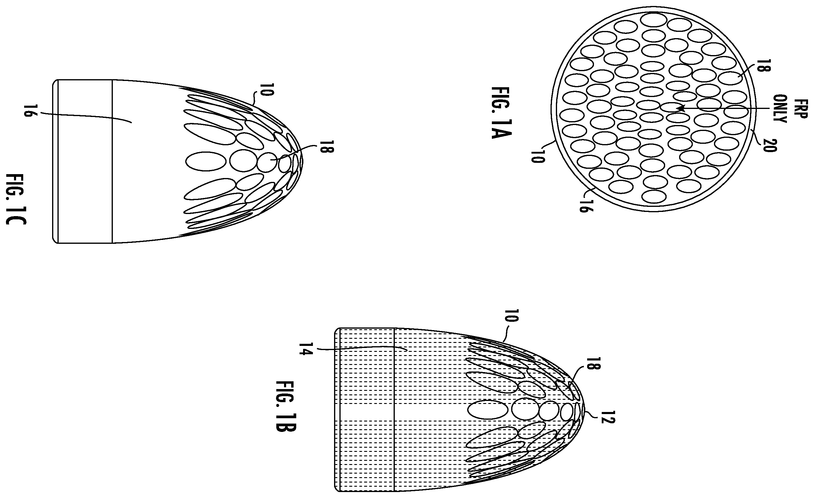 Patent US12339106 Figure 1 – Fiber reinforced bullet and method of manufacture