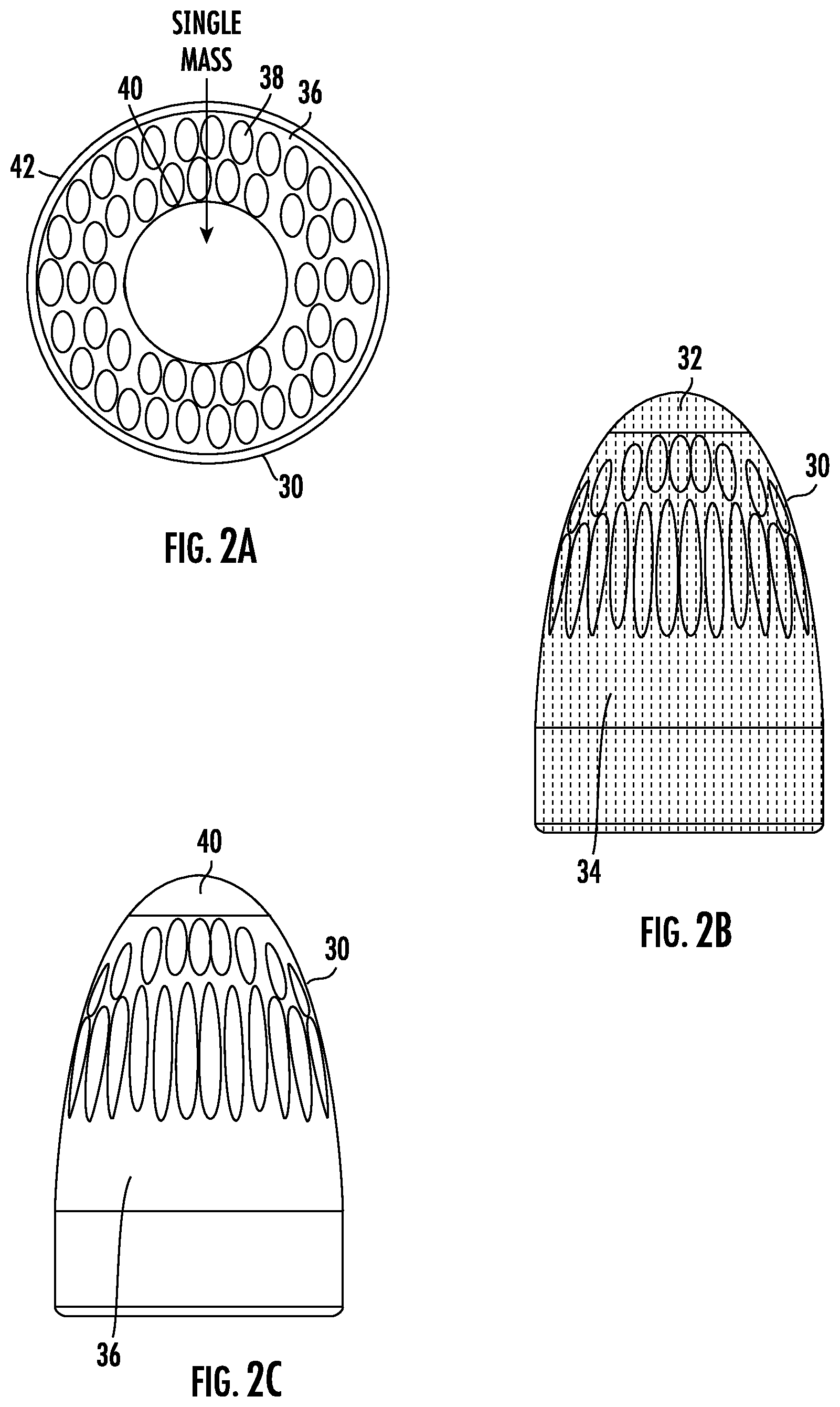 Patent US12339106 Figure 2 – Fiber reinforced bullet and method of manufacture