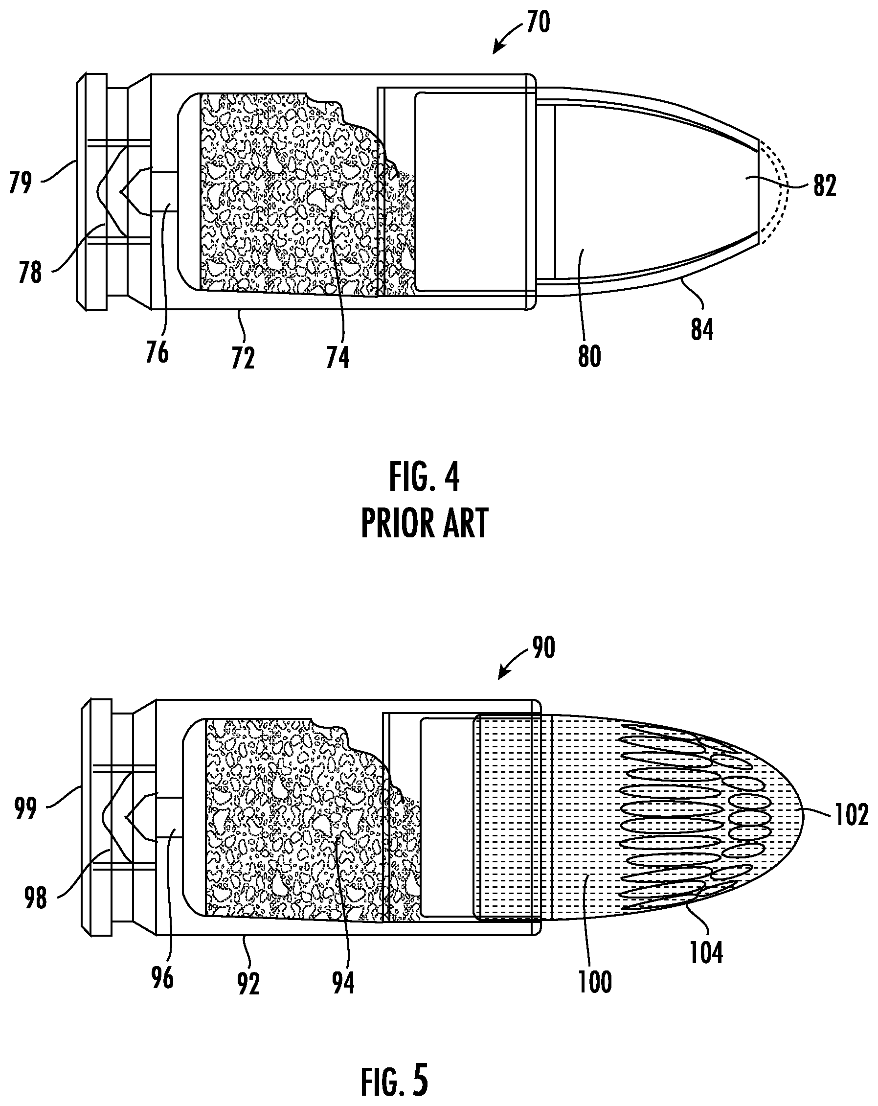 Patent US12339106 Figure 4 – Fiber reinforced bullet and method of manufacture