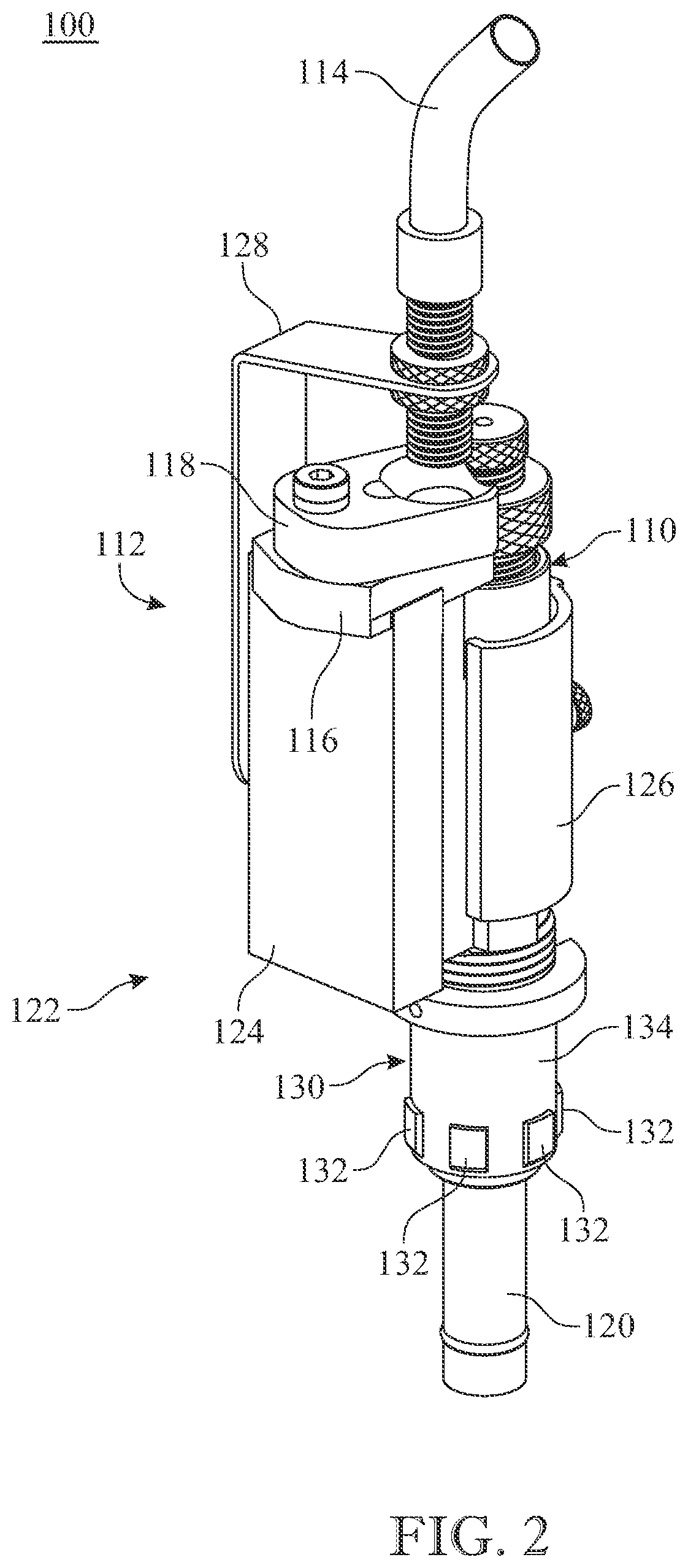 Patent US12339109 Figure 2 – Bullet feeder device