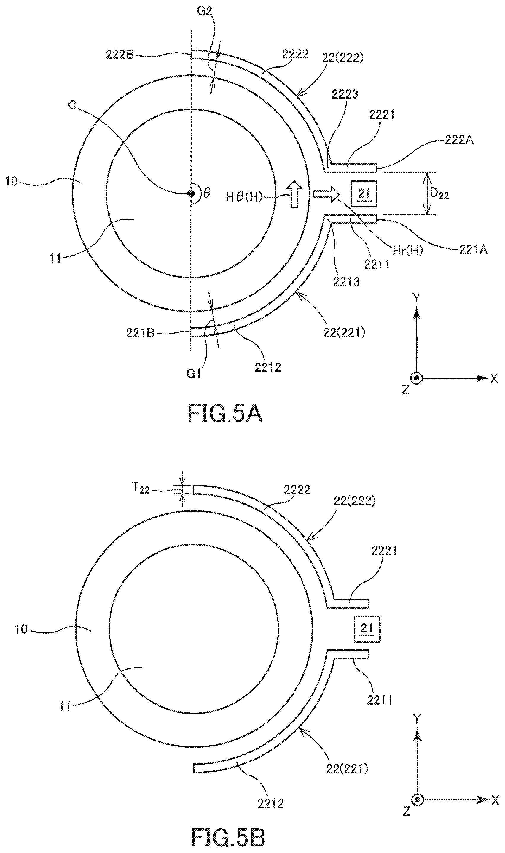 Patent US12339118 Figure 4 – Rotation angle detection device and electric control device