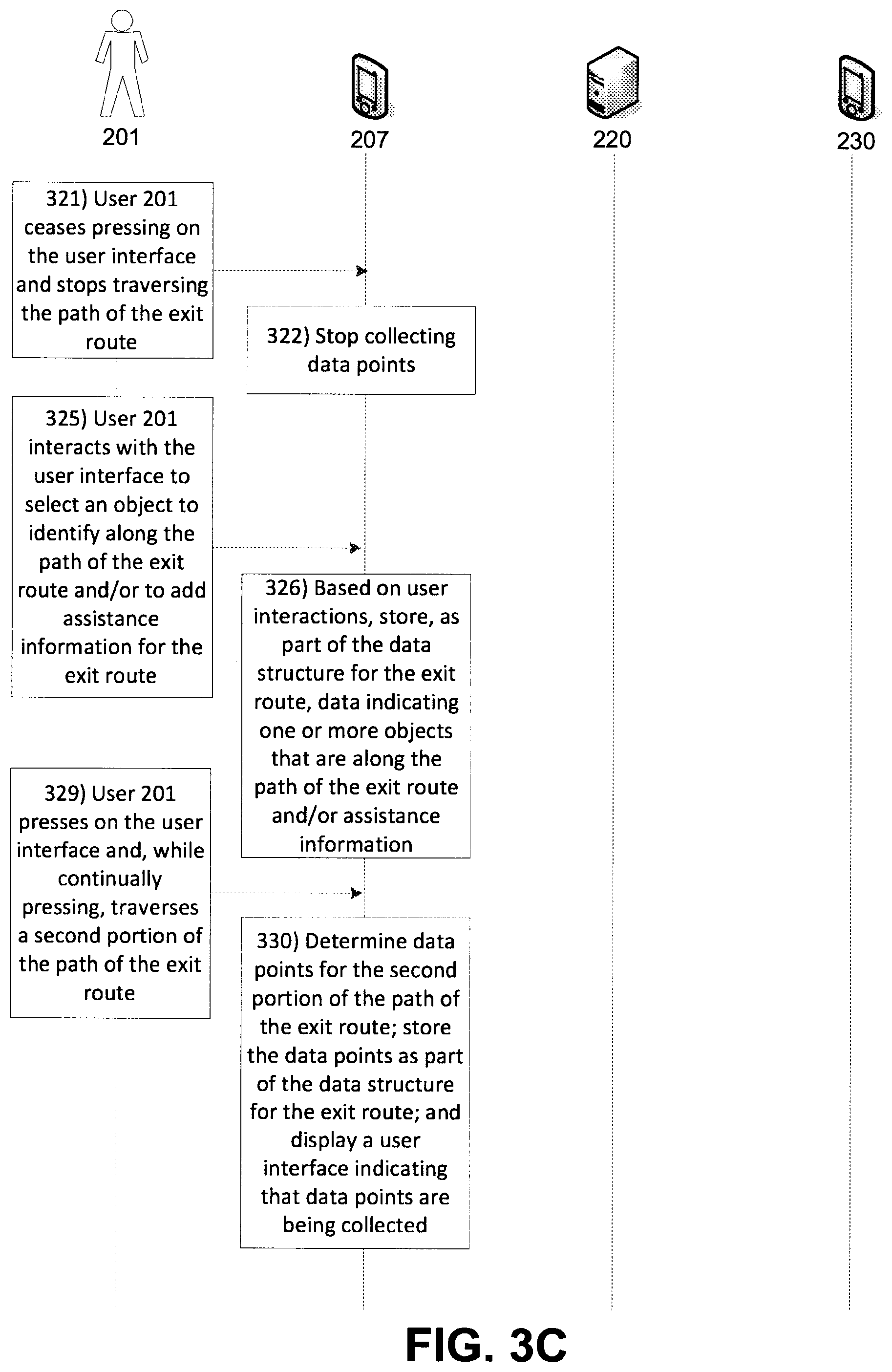 Patent US12339123 Figure 5 – Exit routes