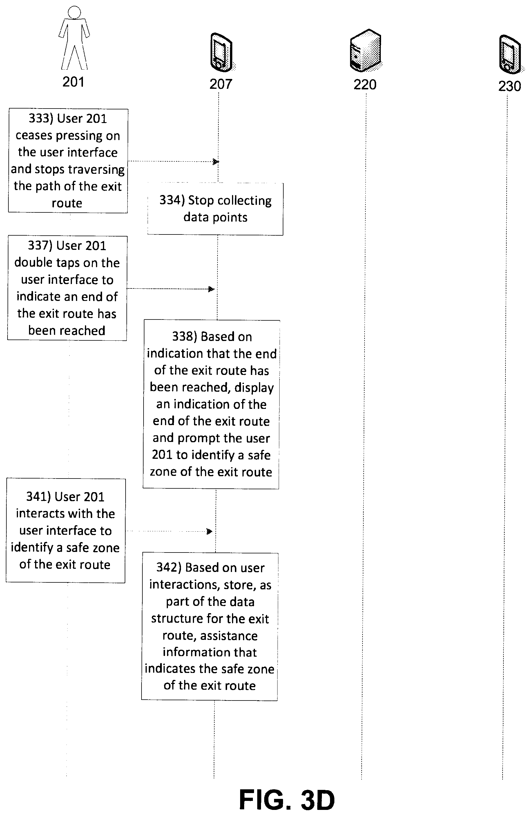 Patent US12339123 Figure 6 – Exit routes