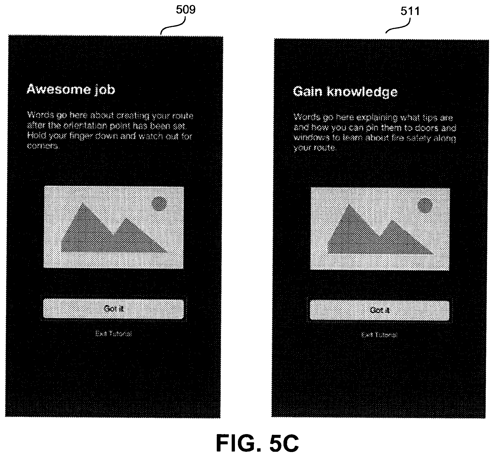 Patent US12339123 Figure 17 – Exit routes