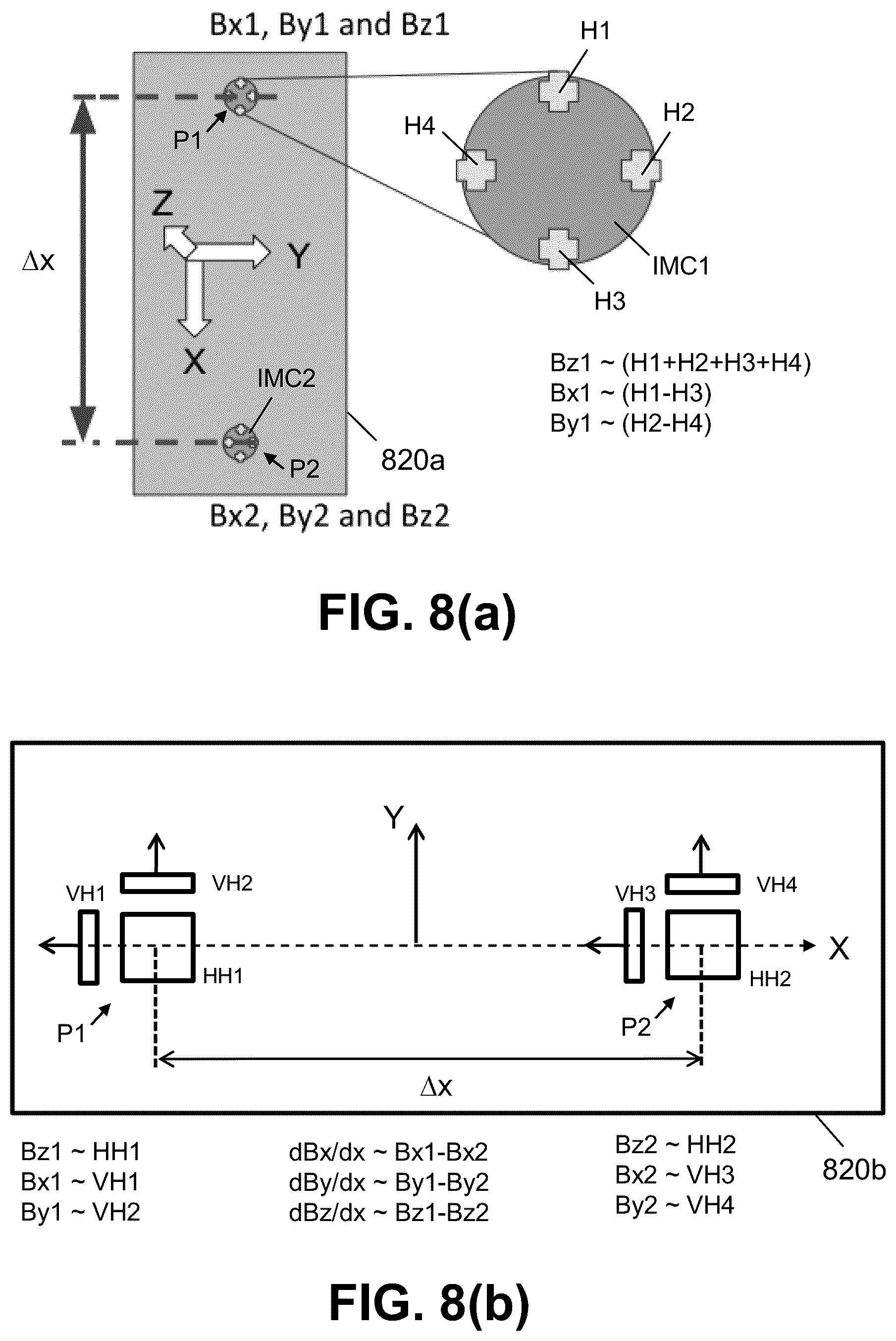 Patent US12339138 Figure 8 – Position sensor system and method